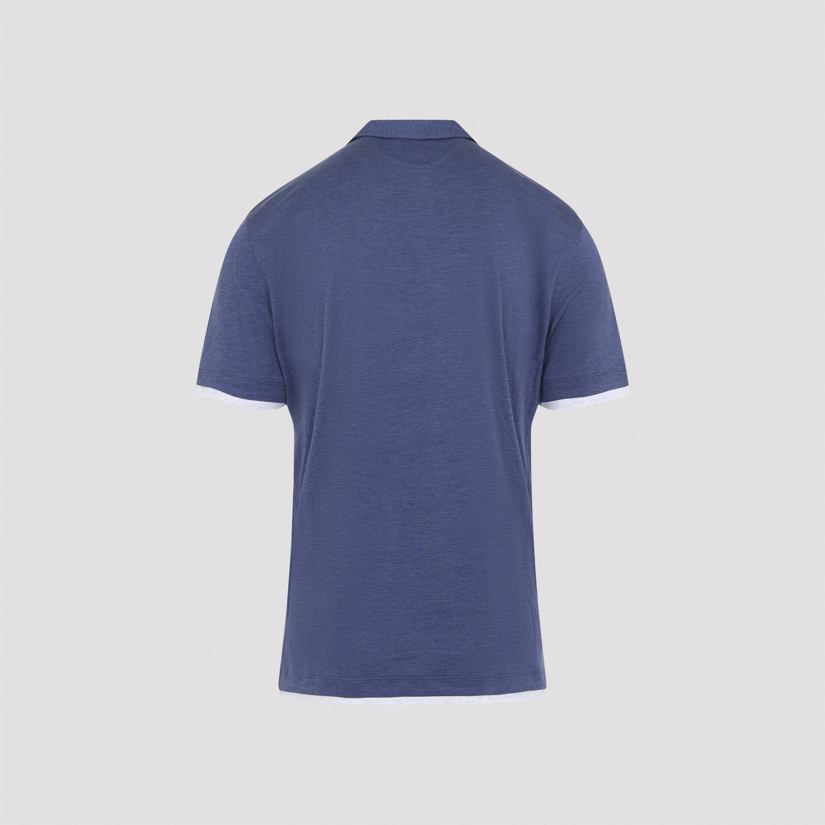 Brunello Cucinelli Brunello Cucinelli Silk Polo Size US L / EU 52-54 / 3 - 2 Thumbnail