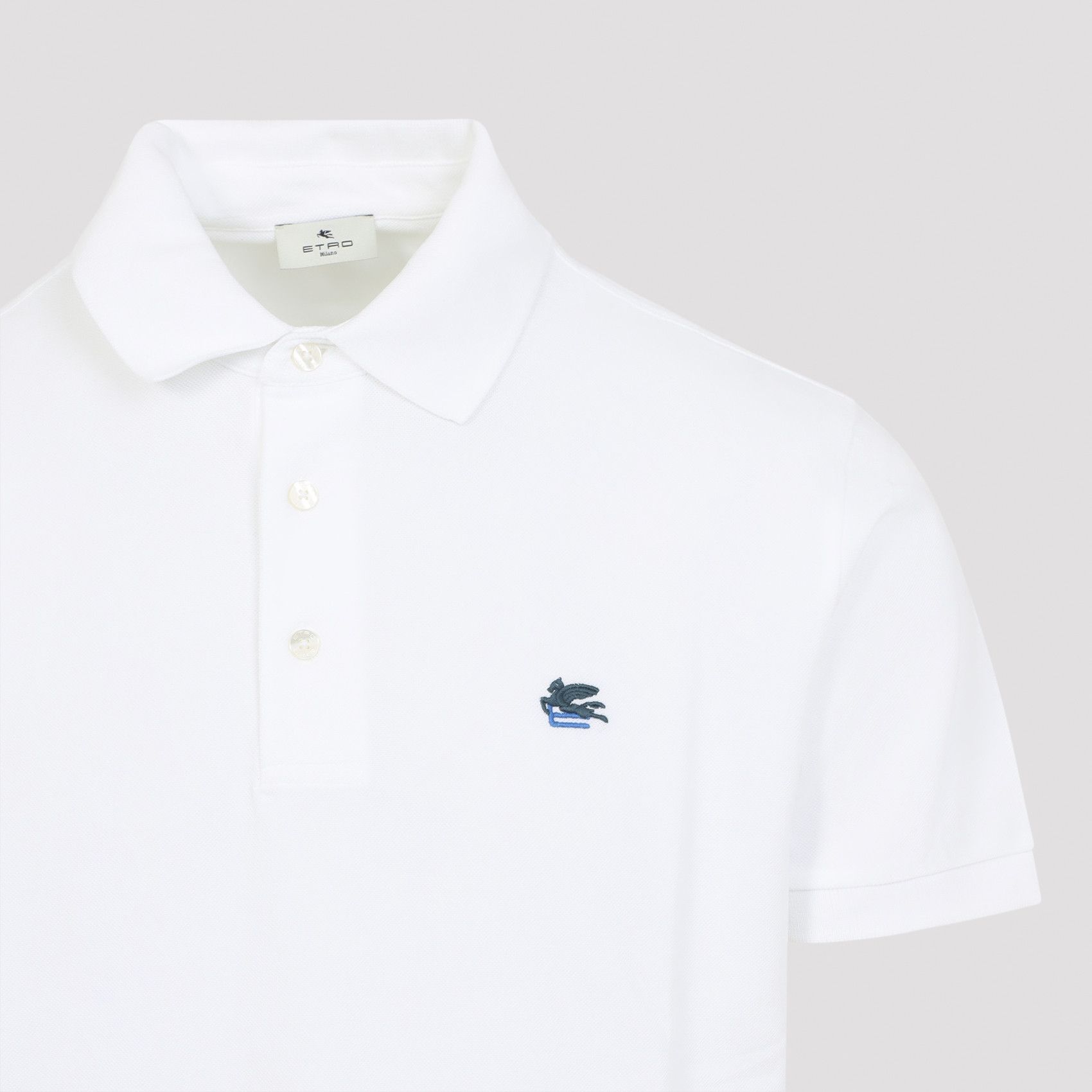 Etro Etro Roma Plain Polo Size US L / EU 52-54 / 3 - 3 Thumbnail