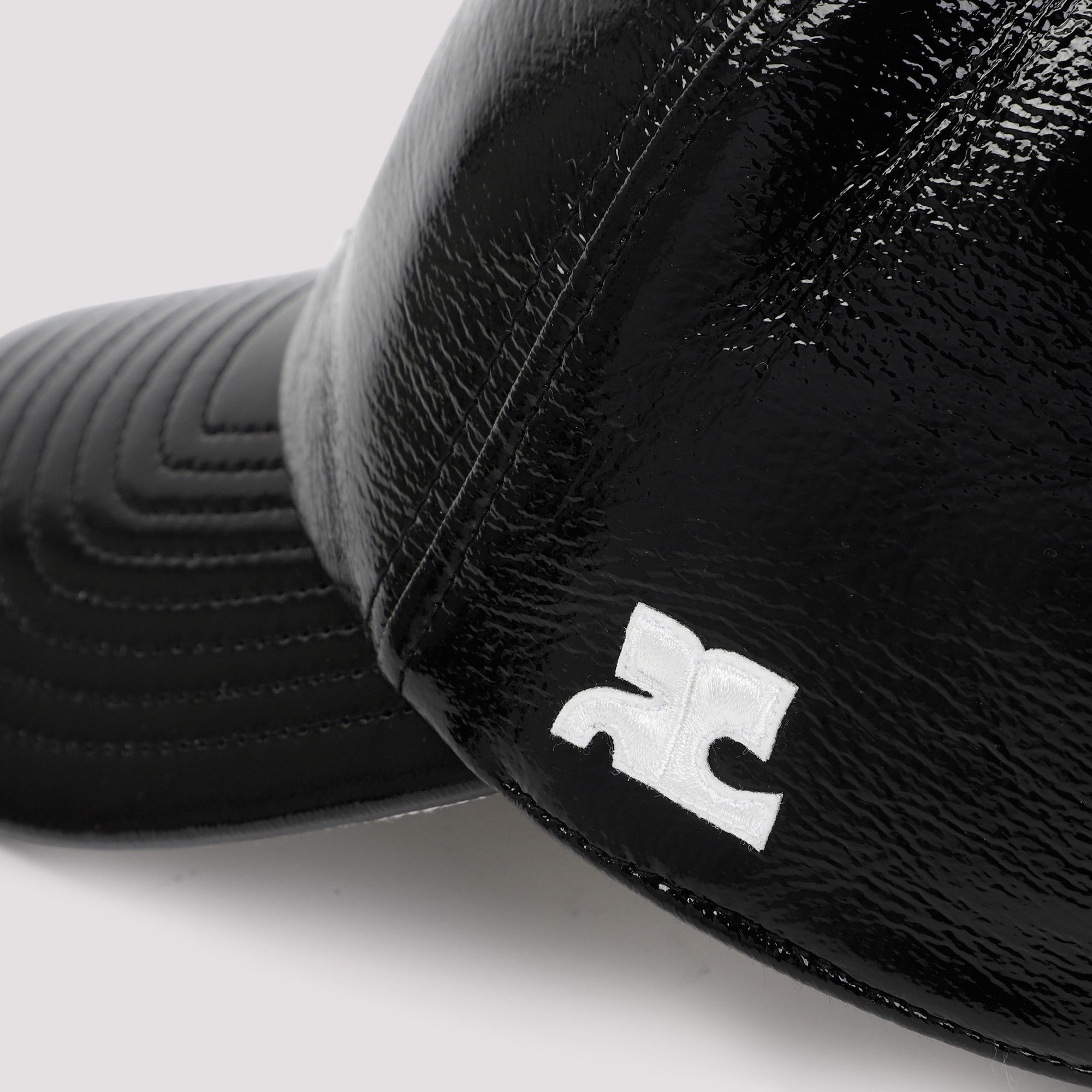 Courreges Courreges Signature Vinyl Cap Size ONE SIZE - 3 Thumbnail