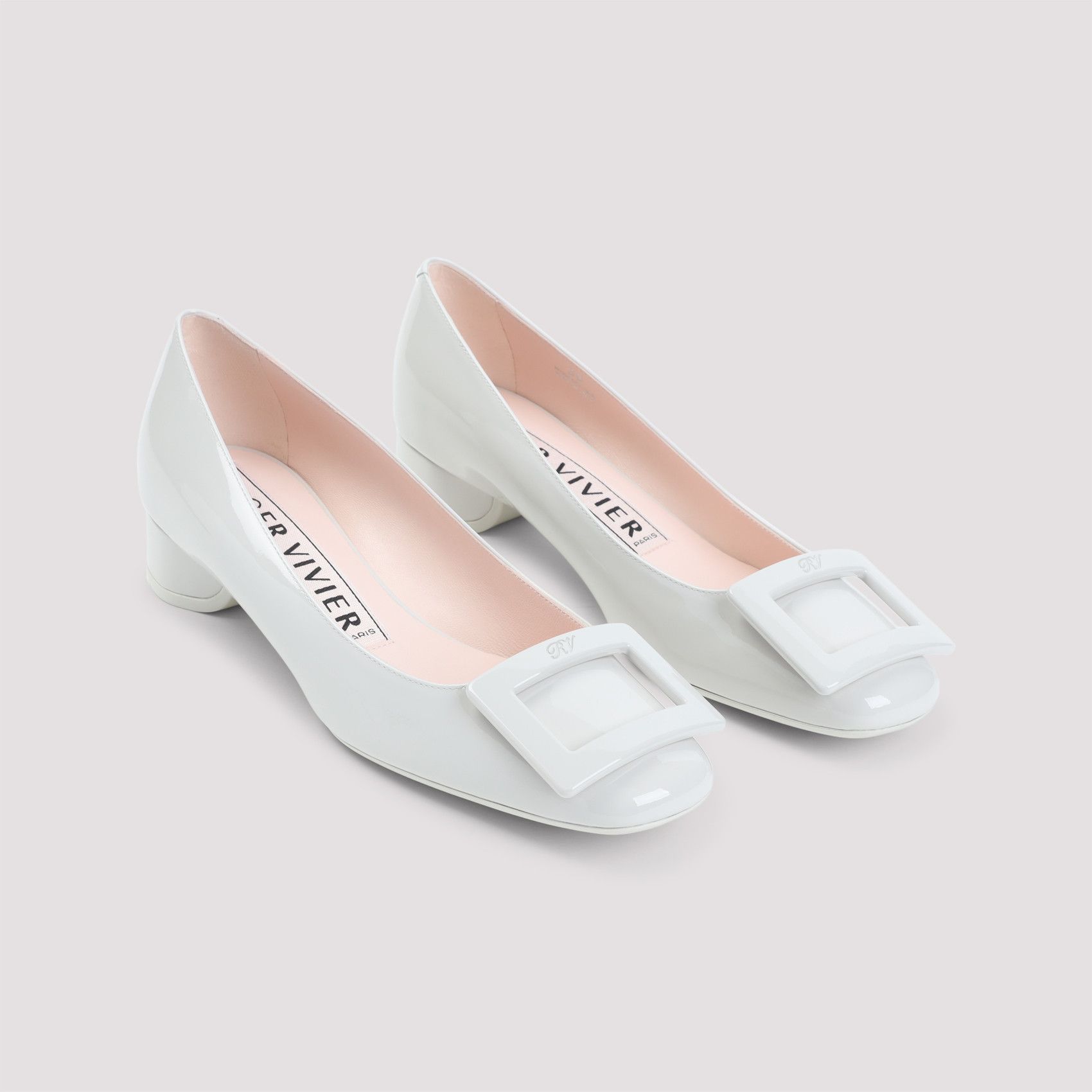 Roger Vivier Roger Vivier Roundy Lacquered 25 Decollete Size US 8 / IT 38 - 3 Thumbnail