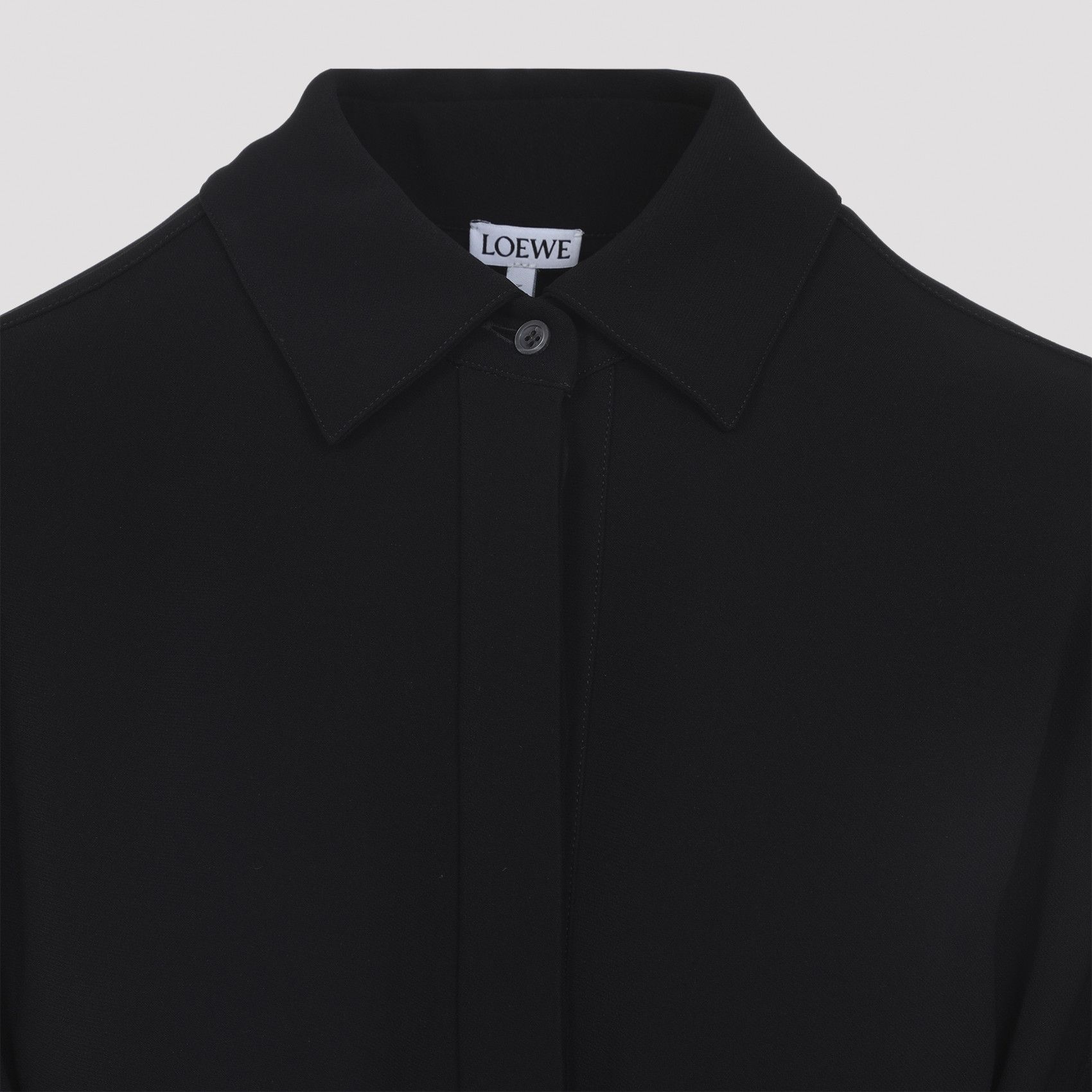 Loewe Loewe Belted Midi Dress Size S / US 4 / IT 40 - 3 Thumbnail