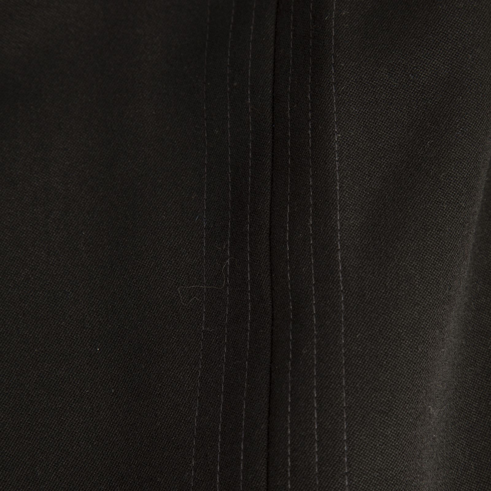 Valentino Black Side Zip Knee Length Skirt Size 26" / US 2 / IT 38 - 3 Thumbnail