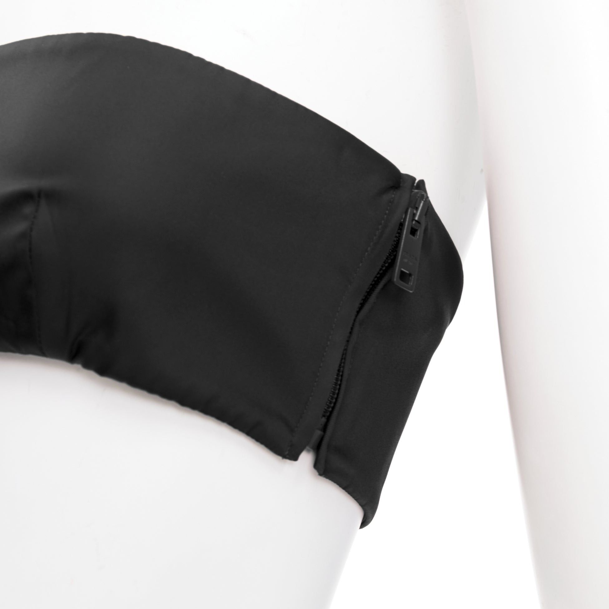 Prada PRADA Re-Nylon black triangle logo plate strapless bustier tube top IT42 M Size M / US 6-8 / IT 42-44 - 7 Thumbnail