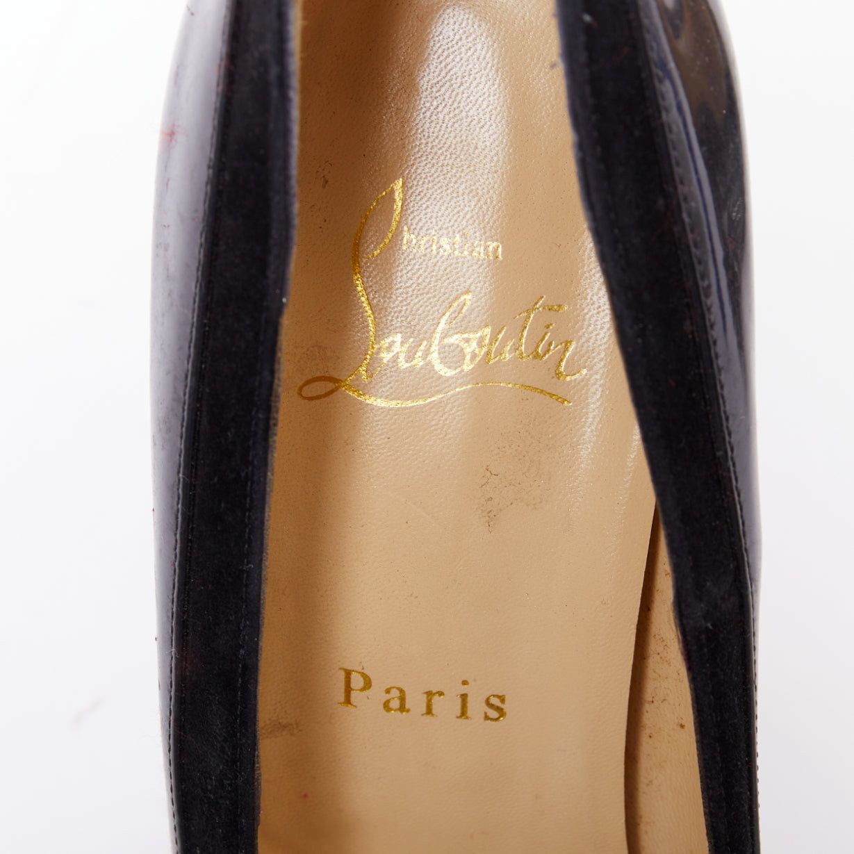 Christian Louboutin CHRISTIAN LOUBOUTIN Asteroid 140 black silver punk spike strass toe platform heels EU39 Size US 9 / IT 39 - 9 Thumbnail
