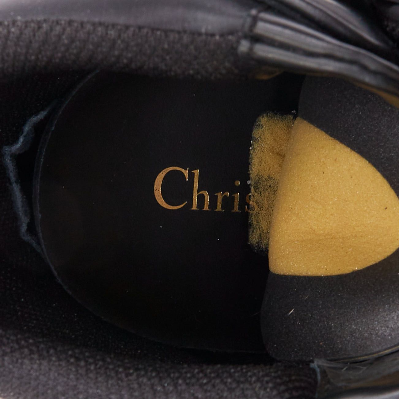 Dior CHRISTIAN DIOR 2019 Jumper Leather black logo magic tape high top sneakers EU37.5 Size US 7.5 / IT 37.5 - 9 Thumbnail