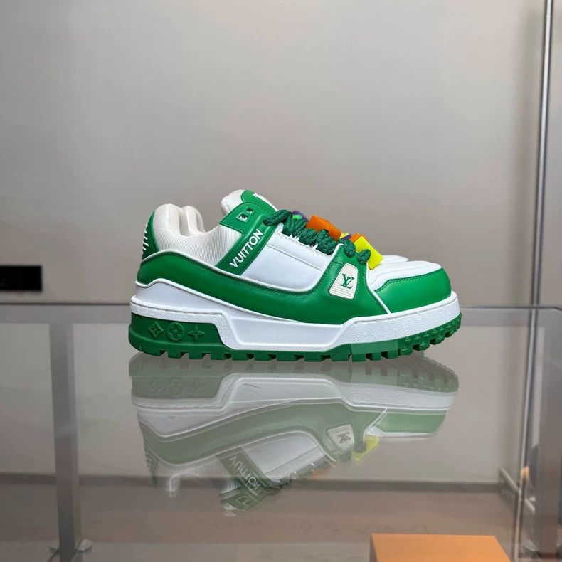 Louis Vuitton Louis Vuitton LV Trainer Maxi China Limited Size US 8.5 / EU 41-42 - 4 Thumbnail