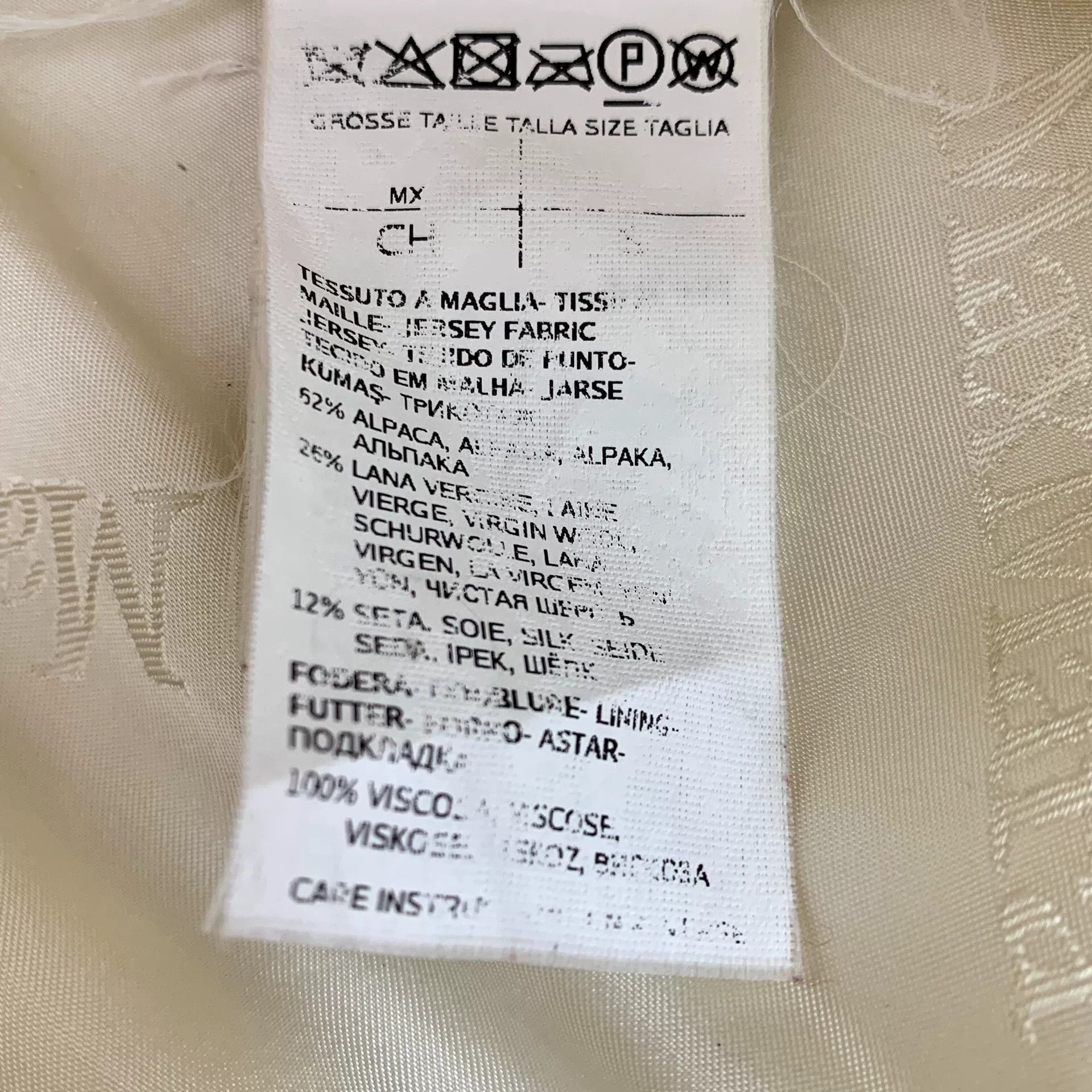 Max Mara maxmara teddy double-breasted coat in cream Size US M / EU 48-50 / 2 - 7 Thumbnail