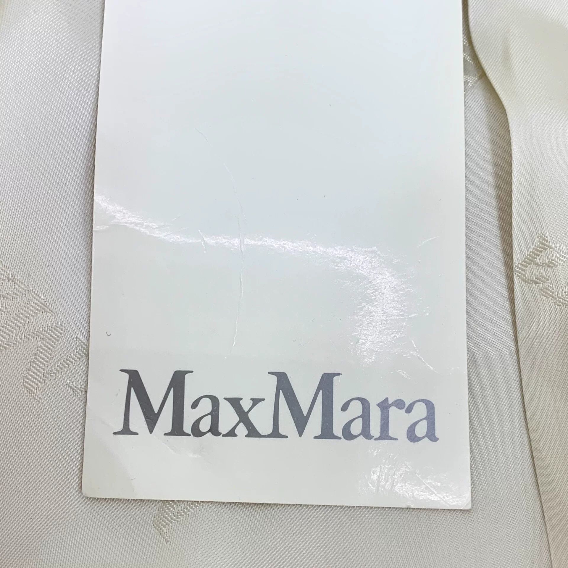 Max Mara maxmara teddy double-breasted coat in cream Size US M / EU 48-50 / 2 - 6 Thumbnail