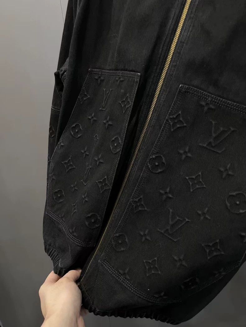 Louis Vuitton Louis Vuitton Distressed Denim Jacket Size US L / EU 52-54 / 3 - 3 Thumbnail