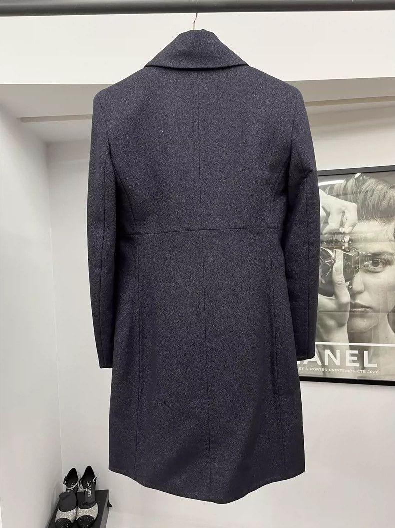 Chanel Chanel Black Double-Breasted Blazer Dress Size US 36 / EU 52 - 3 Thumbnail