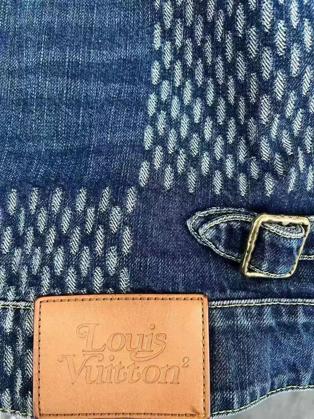 Louis Vuitton Louis Vuitton Nigo Denim Logo Jacket Size US L / EU 52-54 / 3 - 6 Thumbnail