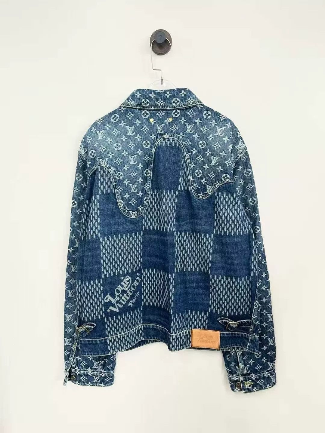 Louis Vuitton Louis Vuitton Nigo Denim Logo Jacket Size US L / EU 52-54 / 3 - 2 Thumbnail