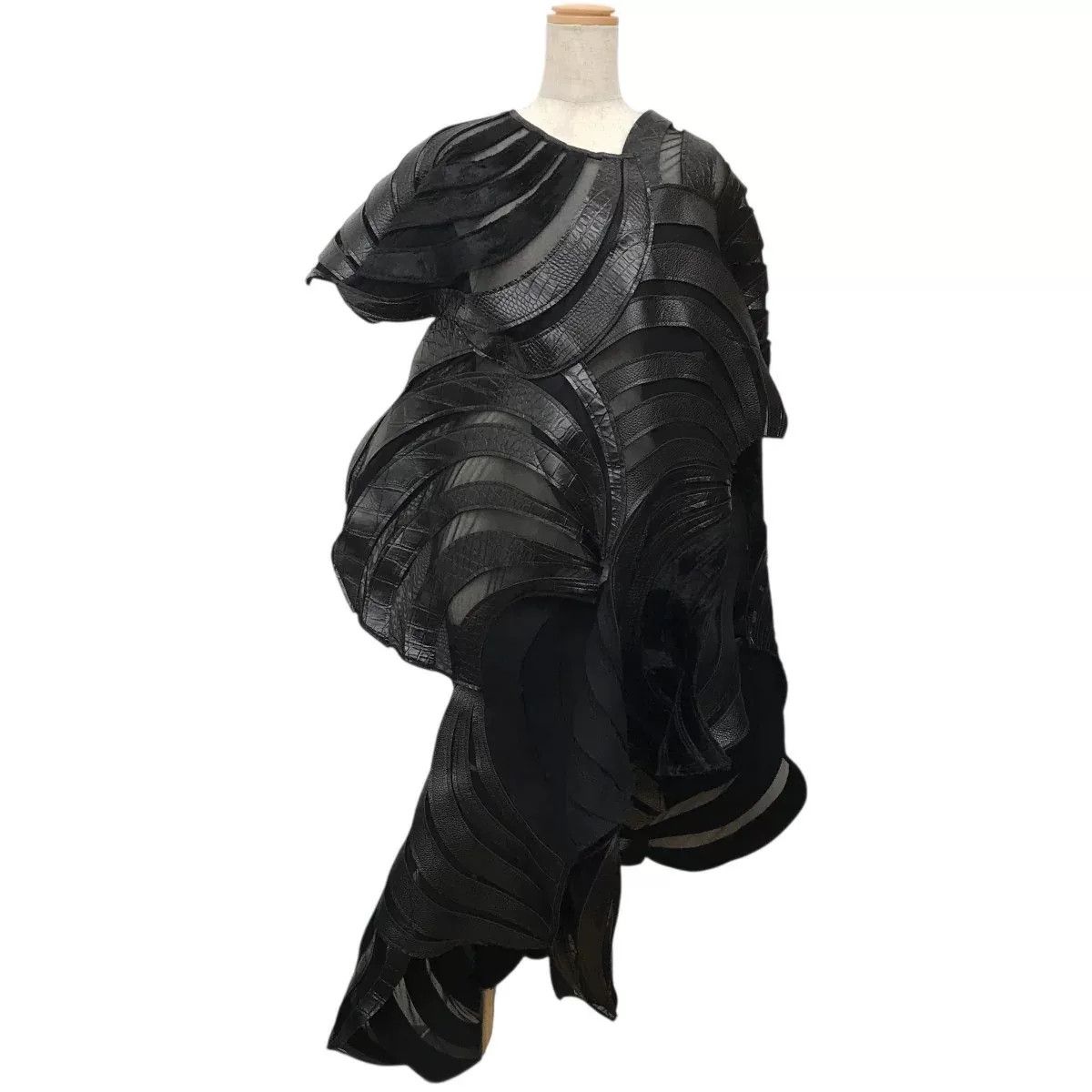 Junya Watanabe junya watanabe cdg black asymmetrical dress Size US M / EU 48-50 / 2 - 2 Thumbnail