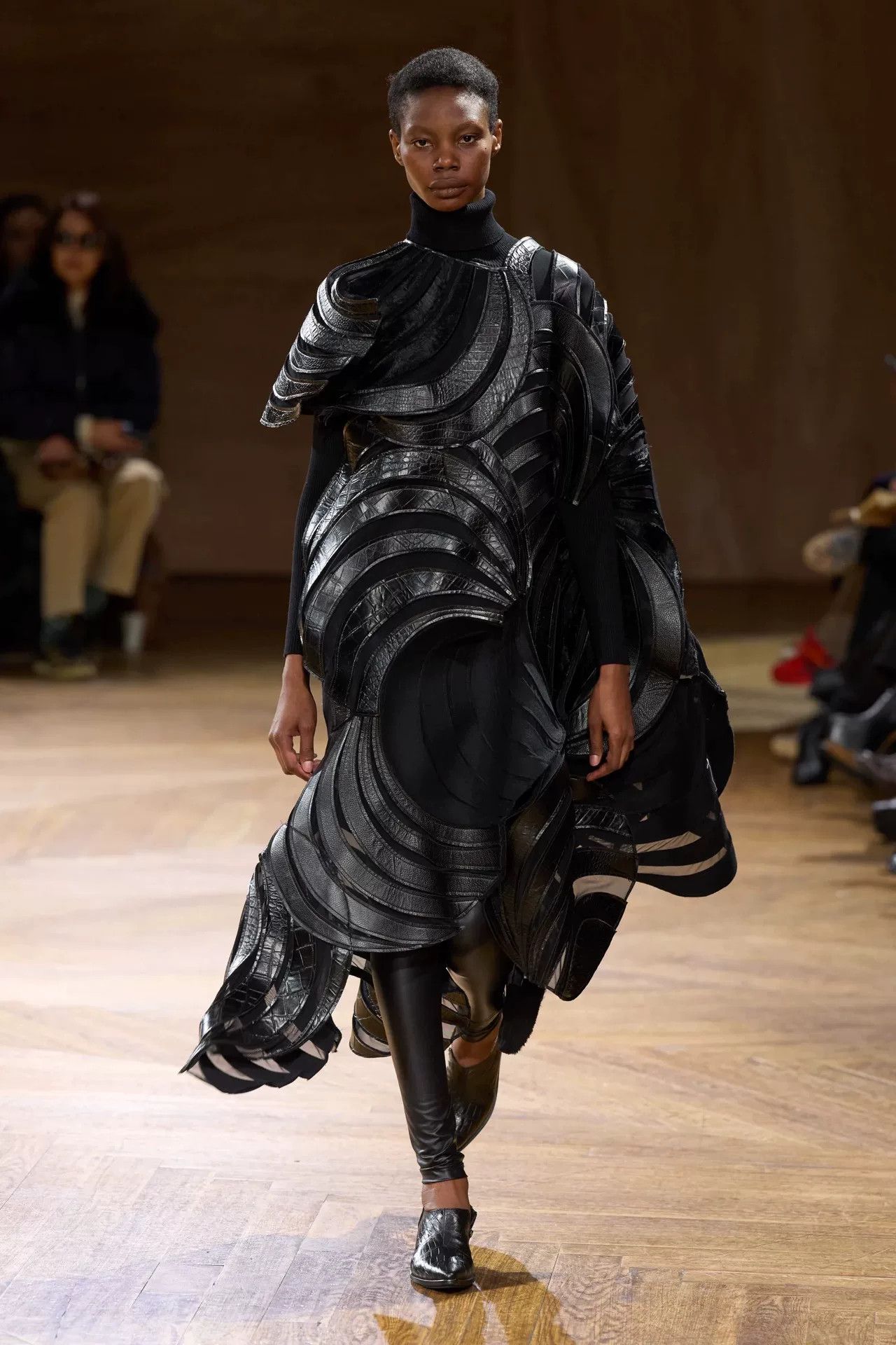 Junya Watanabe junya watanabe cdg black asymmetrical dress Size US M / EU 48-50 / 2 - 7 Thumbnail