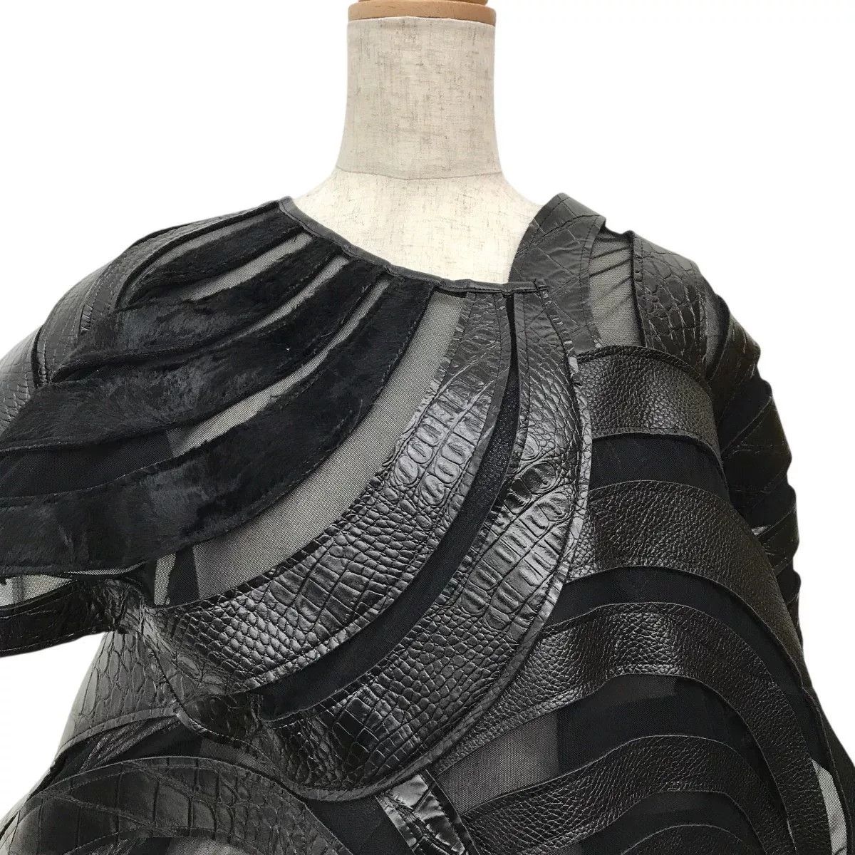 Junya Watanabe junya watanabe cdg black asymmetrical dress Size US M / EU 48-50 / 2 - 5 Thumbnail