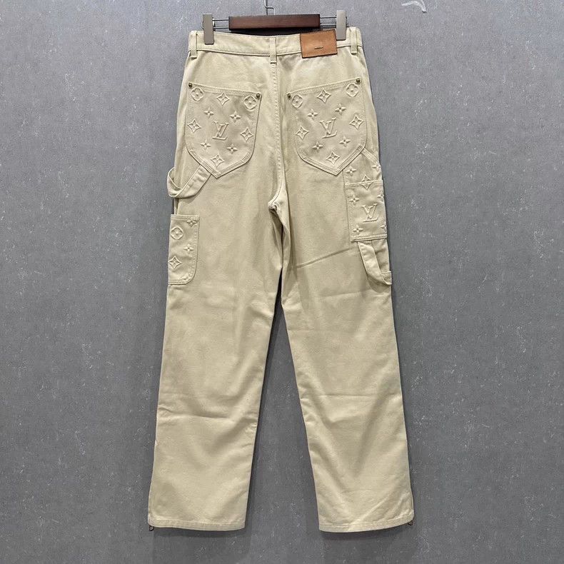Louis Vuitton Louis Vuitton Monogram Denim Cargo Pants Size US 28 / EU 44 - 2 Thumbnail