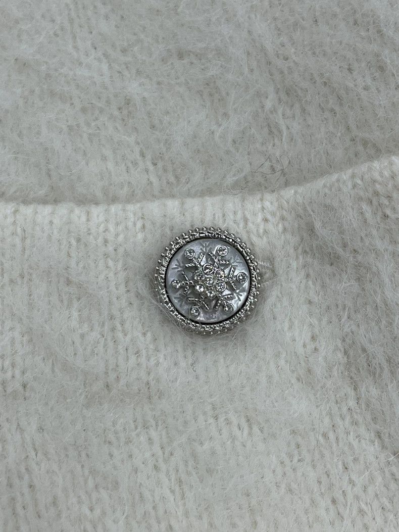 Chanel Chanel 19B Snowflake Button Cardigan Coat Size US S / EU 44-46 / 1 - 3 Thumbnail