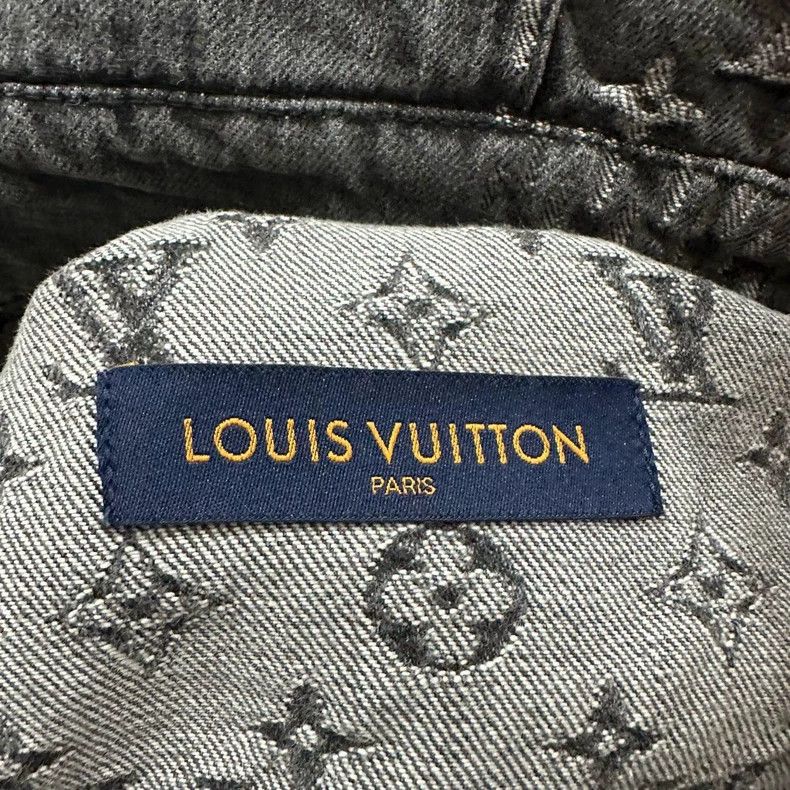 Louis Vuitton Louis Vuitton x Nigo Denim Jacket Size US L / EU 52-54 / 3 - 3 Thumbnail