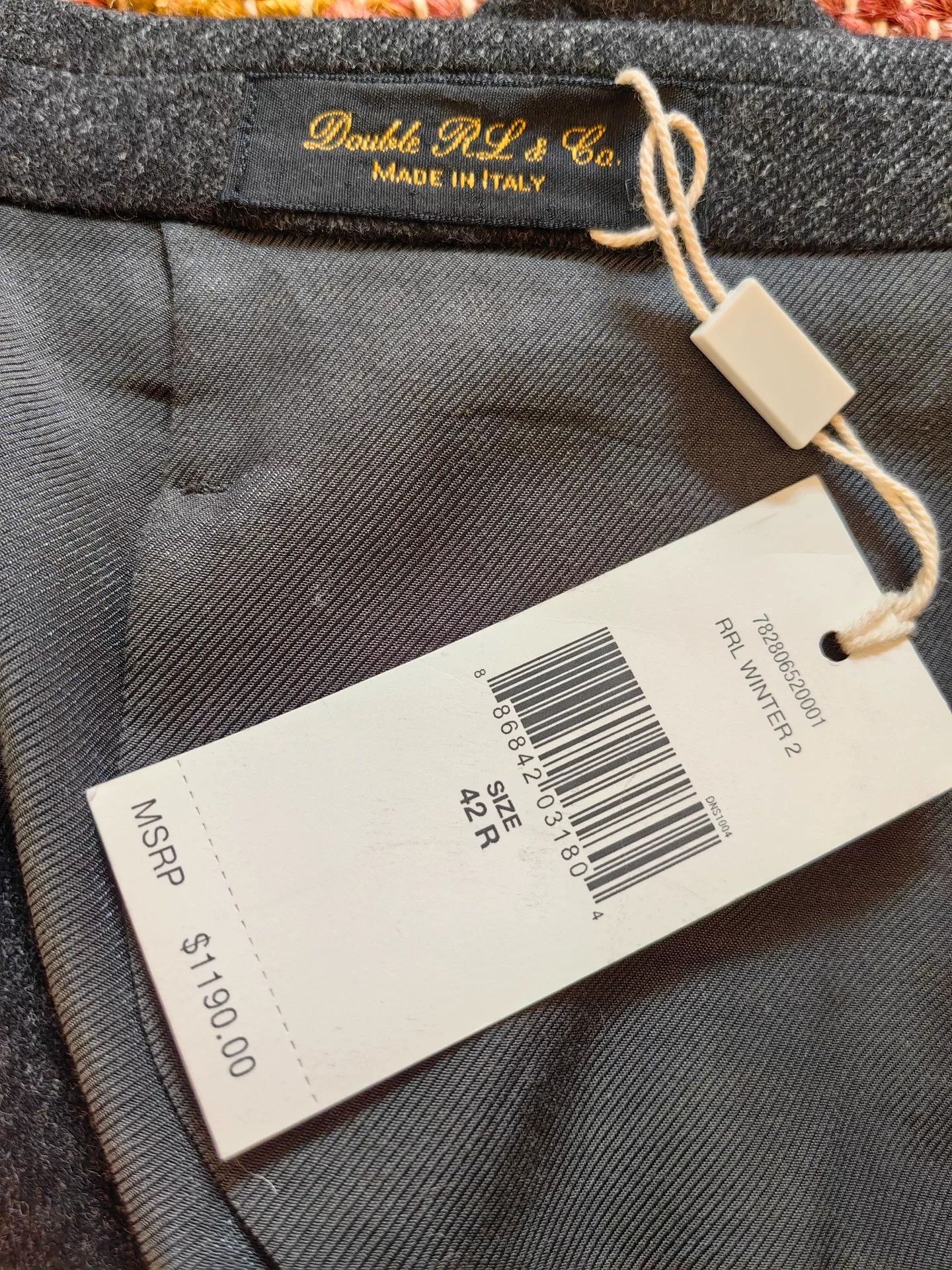 RRL Ralph Lauren RRL Ralph Lauren Wool Flannel Suit Jacket Size US S / EU 44-46 / 1 - 4 Thumbnail