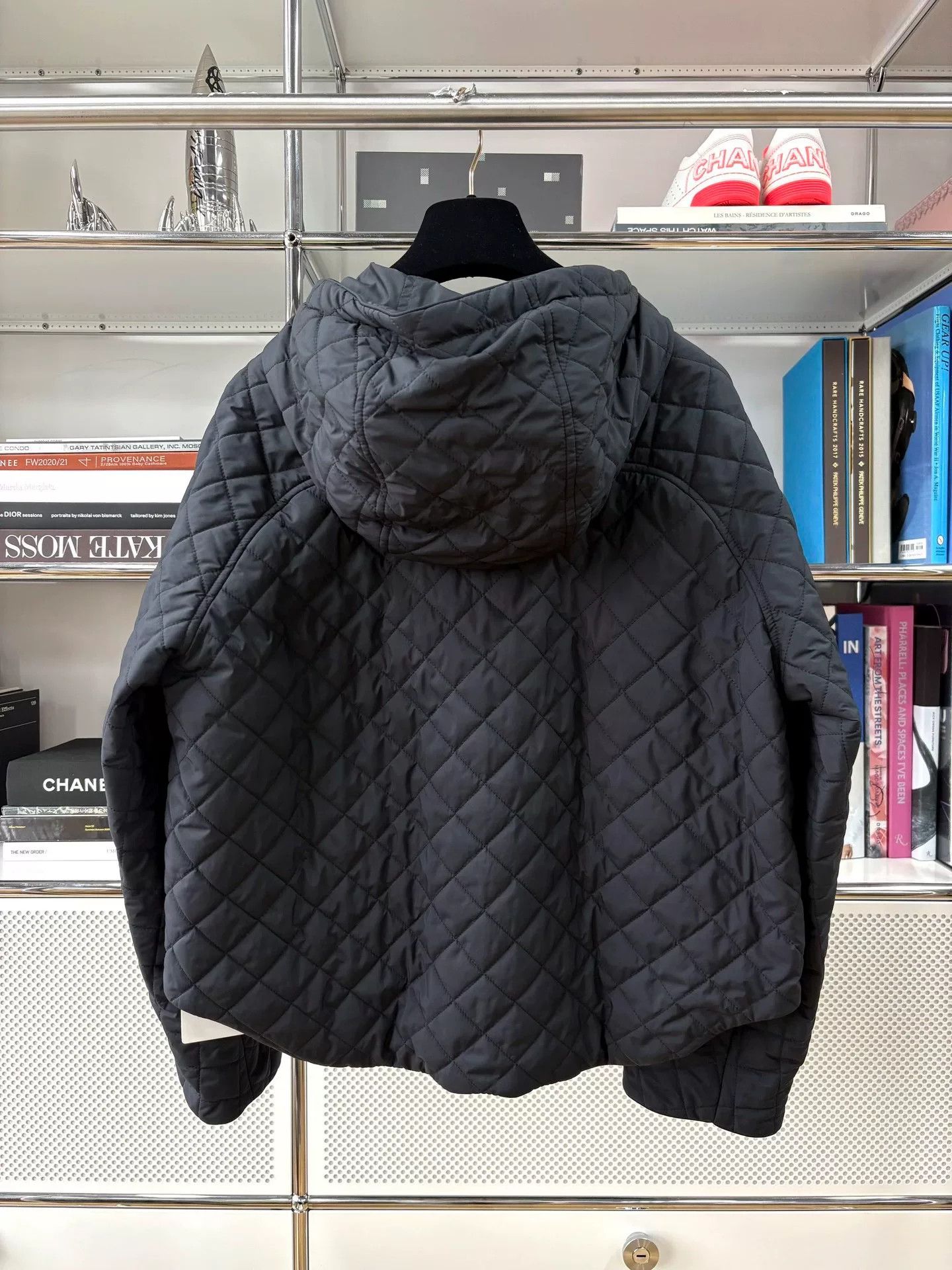 Hermes hermes black lightweight quilted hooded jacket Size US S / EU 44-46 / 1 - 3 Thumbnail