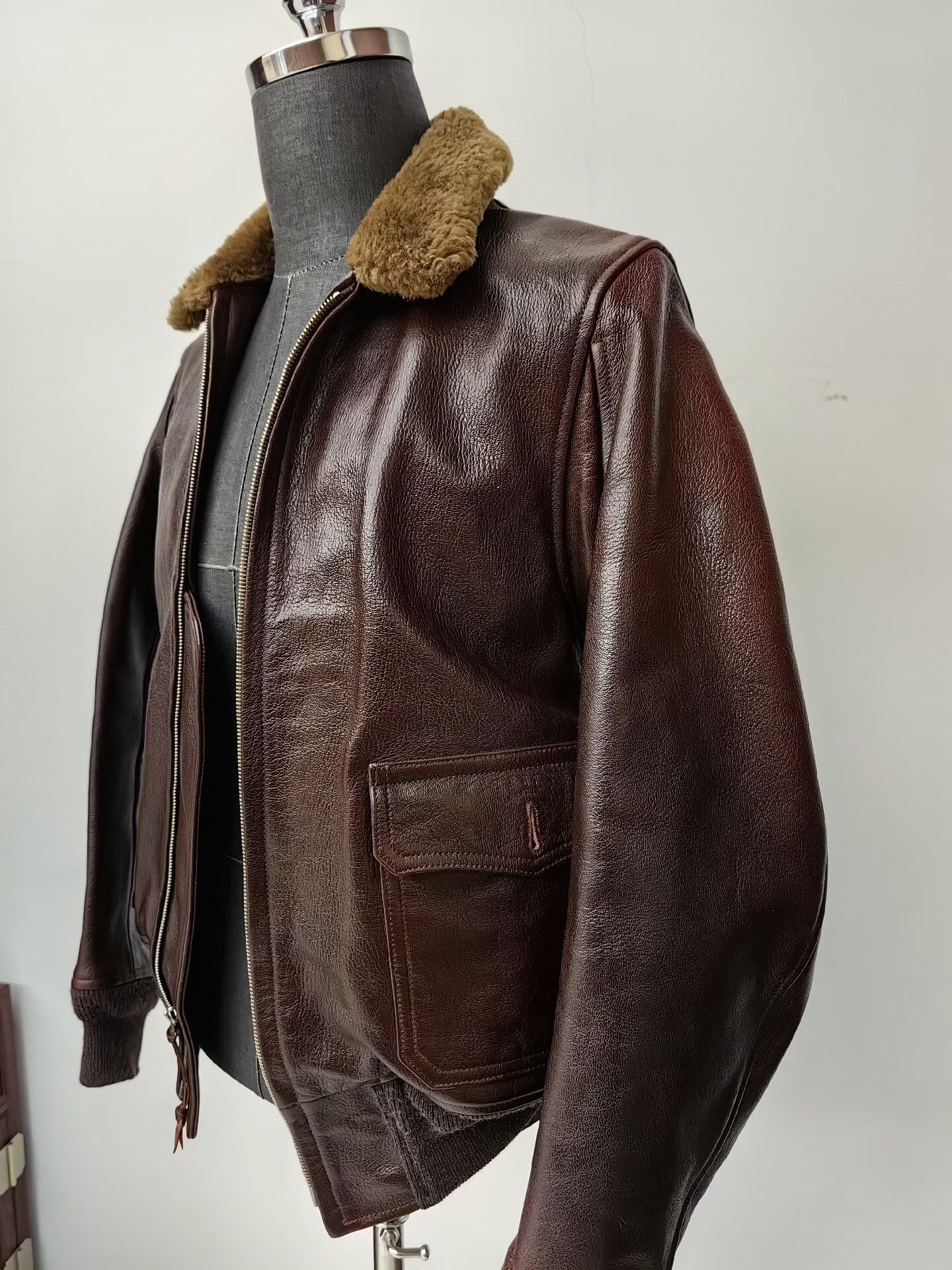 The Real McCoy's real mccoys leather flight jacket m422a Size US L / EU 52-54 / 3 - 5 Thumbnail