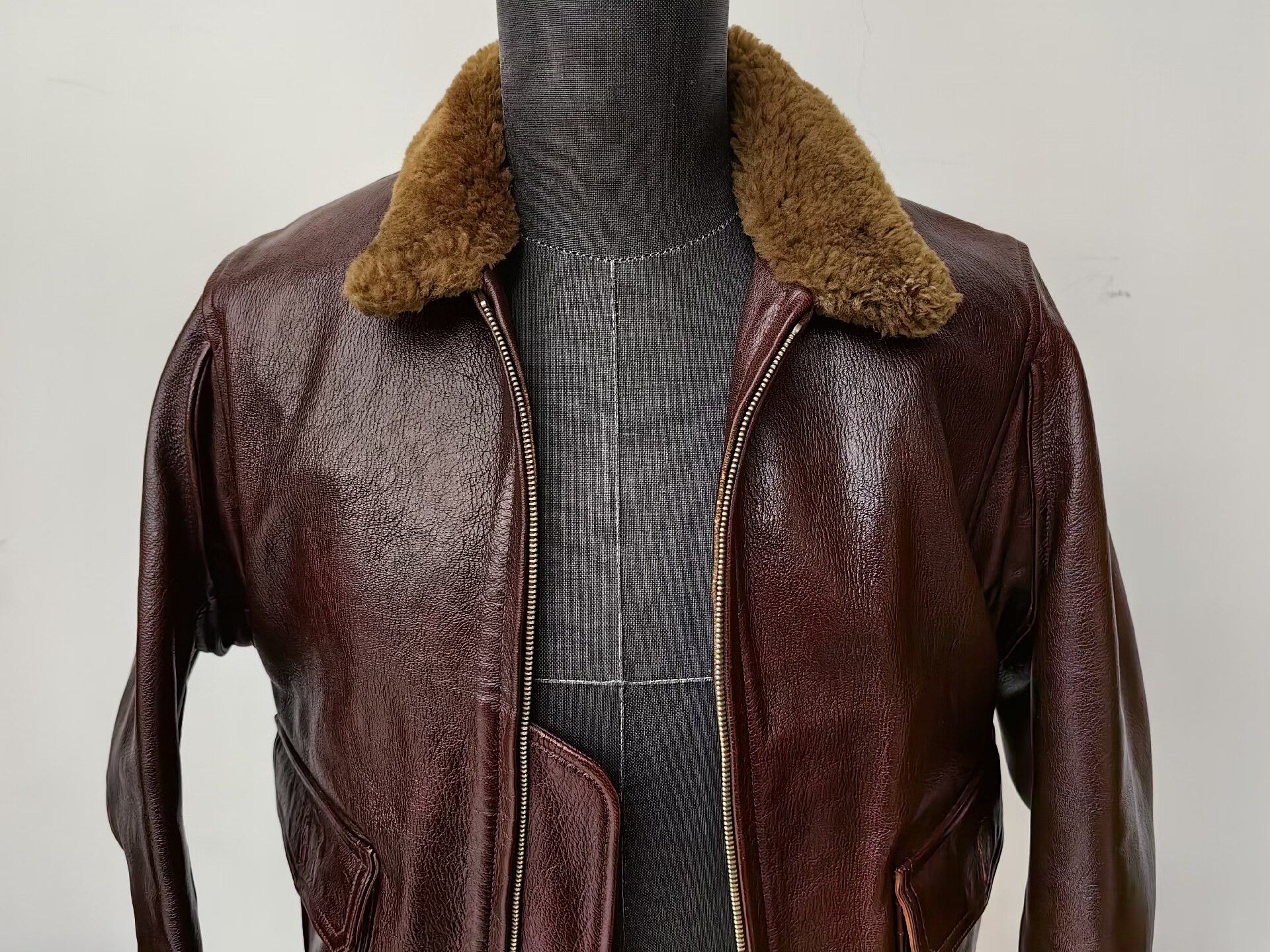 The Real McCoy's real mccoys leather flight jacket m422a Size US L / EU 52-54 / 3 - 2 Thumbnail