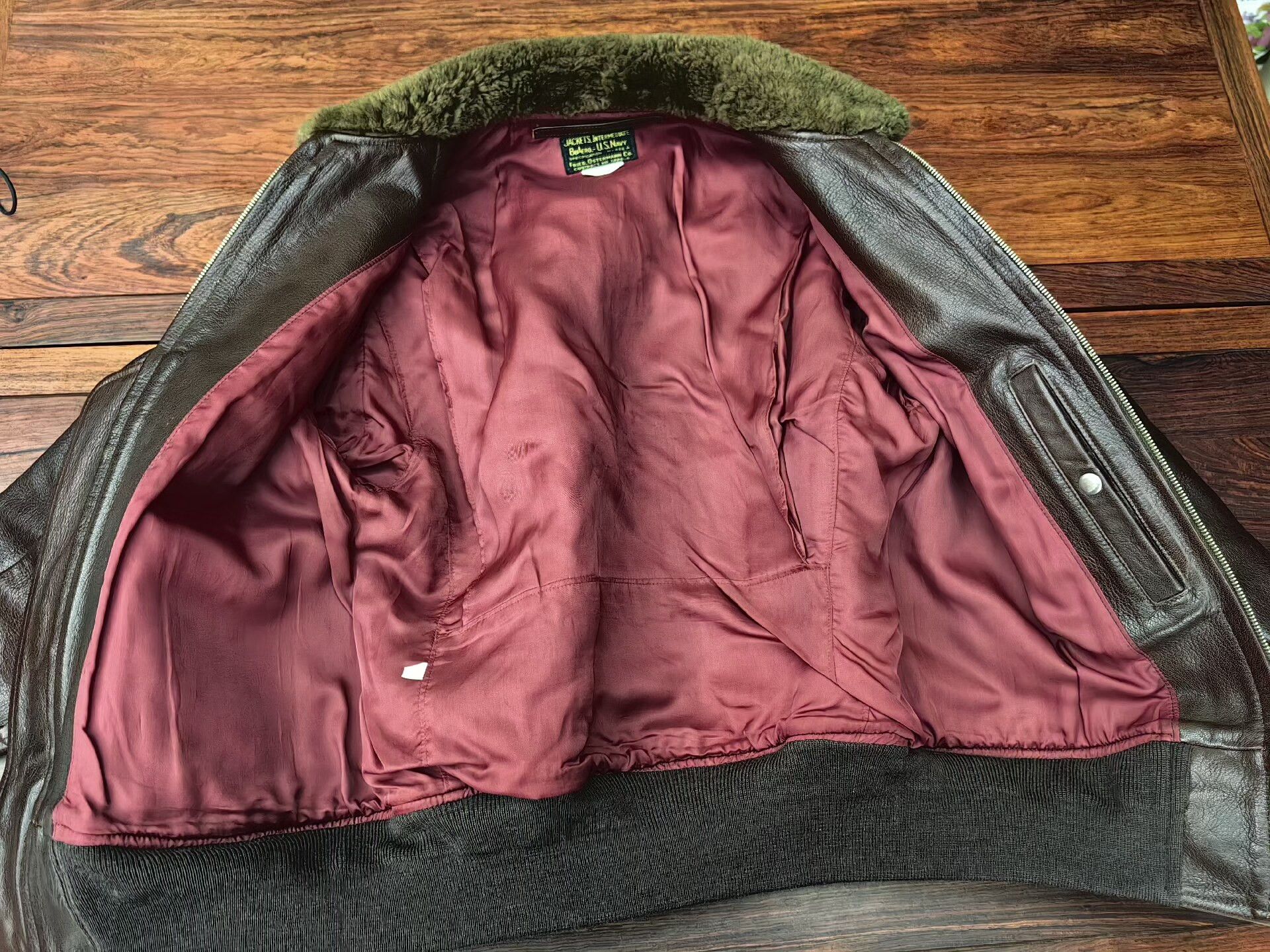The Real McCoy's real mccoys leather flight jacket m422a Size US L / EU 52-54 / 3 - 7 Thumbnail