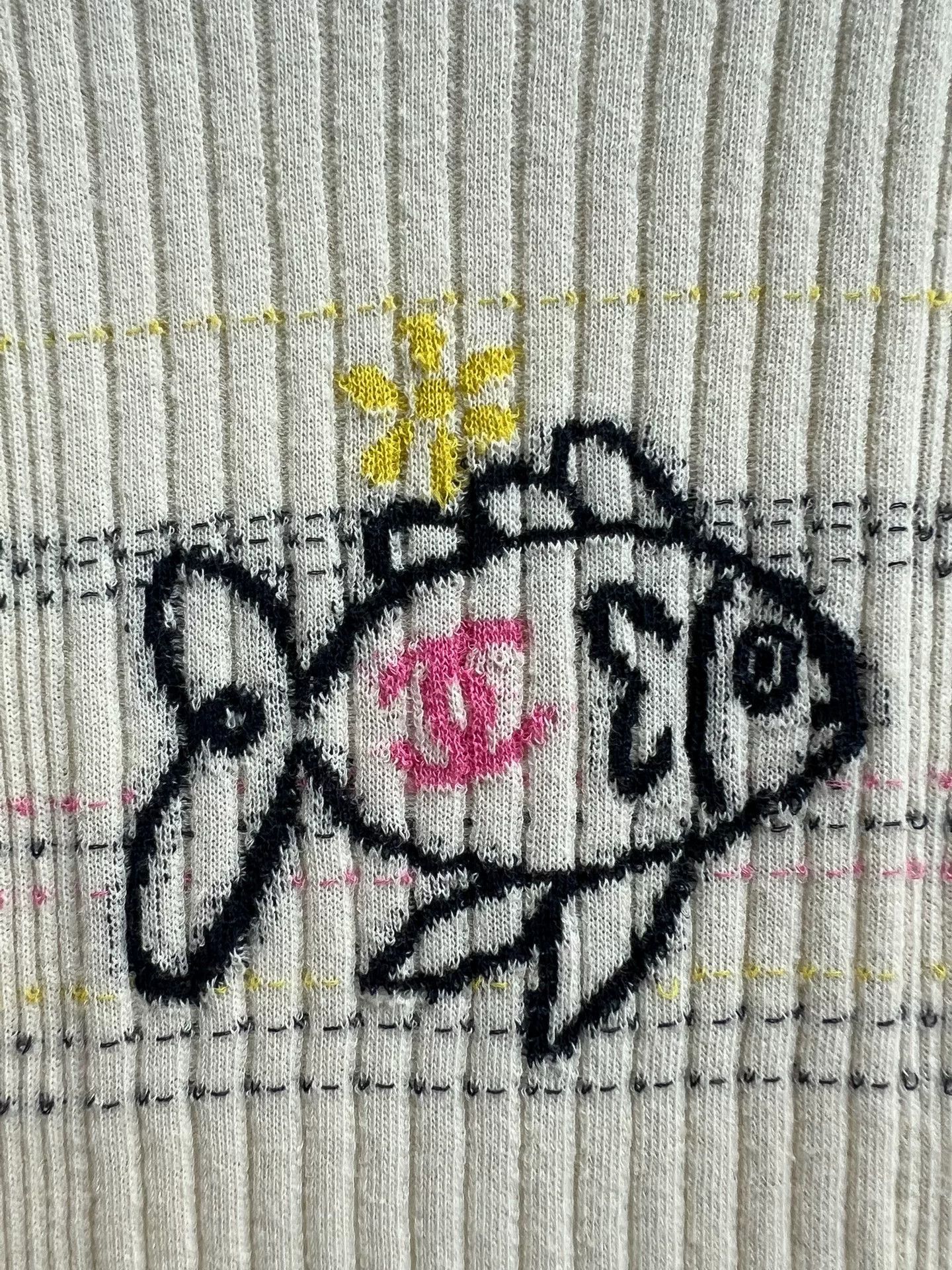 Chanel Chanel 25C Fish Print T-Shirt Size US XS / EU 42 / 0 - 2 Thumbnail