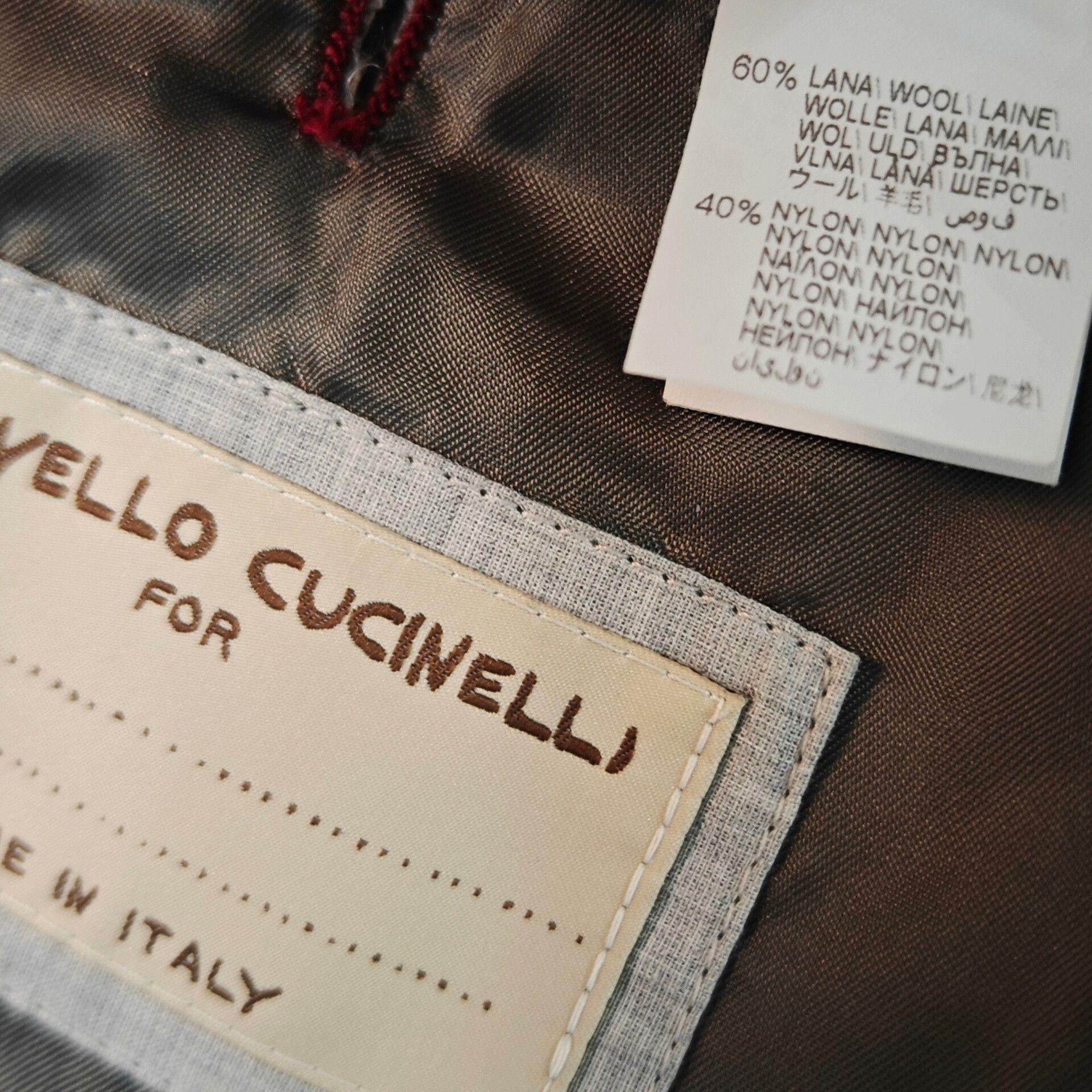 Brunello Cucinelli Brunello Cucinelli Wool Blend Jacket Size US M / EU 48-50 / 2 - 8 Thumbnail