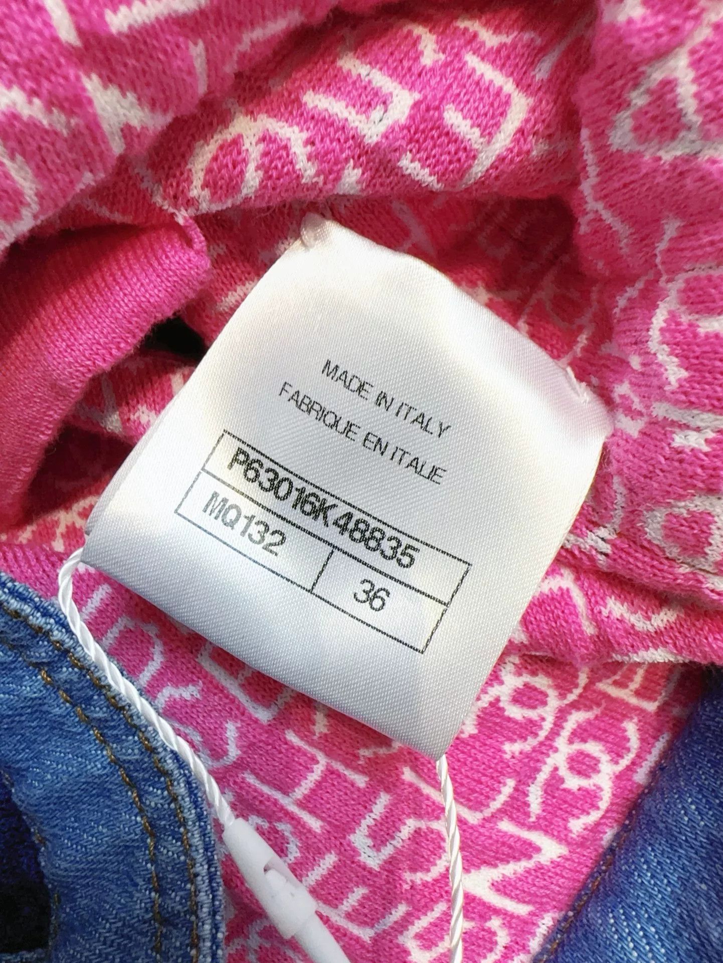 Chanel Chanel Blue Quilted Jacket with Denim Edges Size US S / EU 44-46 / 1 - 7 Thumbnail