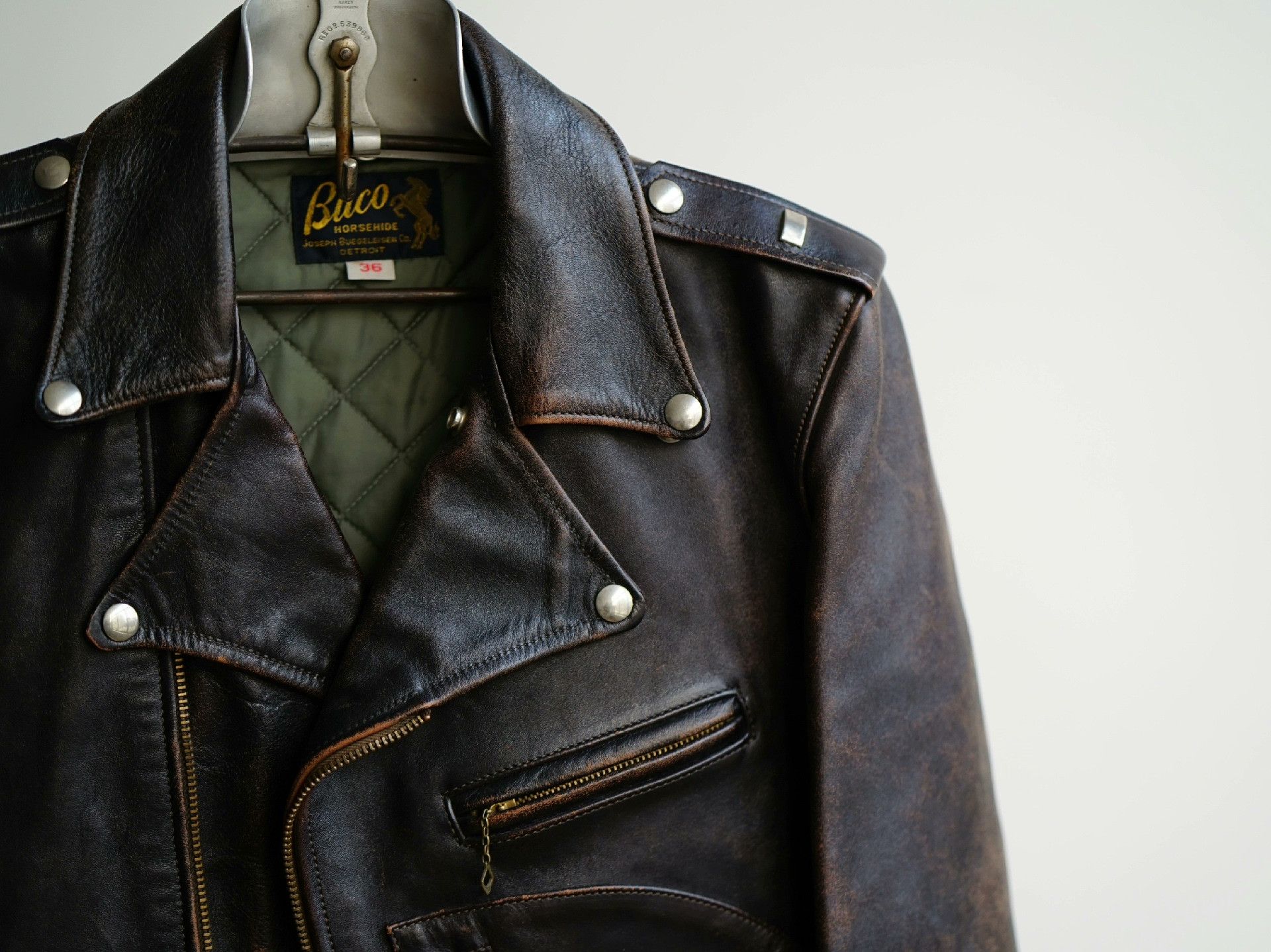 The Real McCoy's the real mccoys buco j-24 leather jacket Size US S / EU 44-46 / 1 - 5 Thumbnail