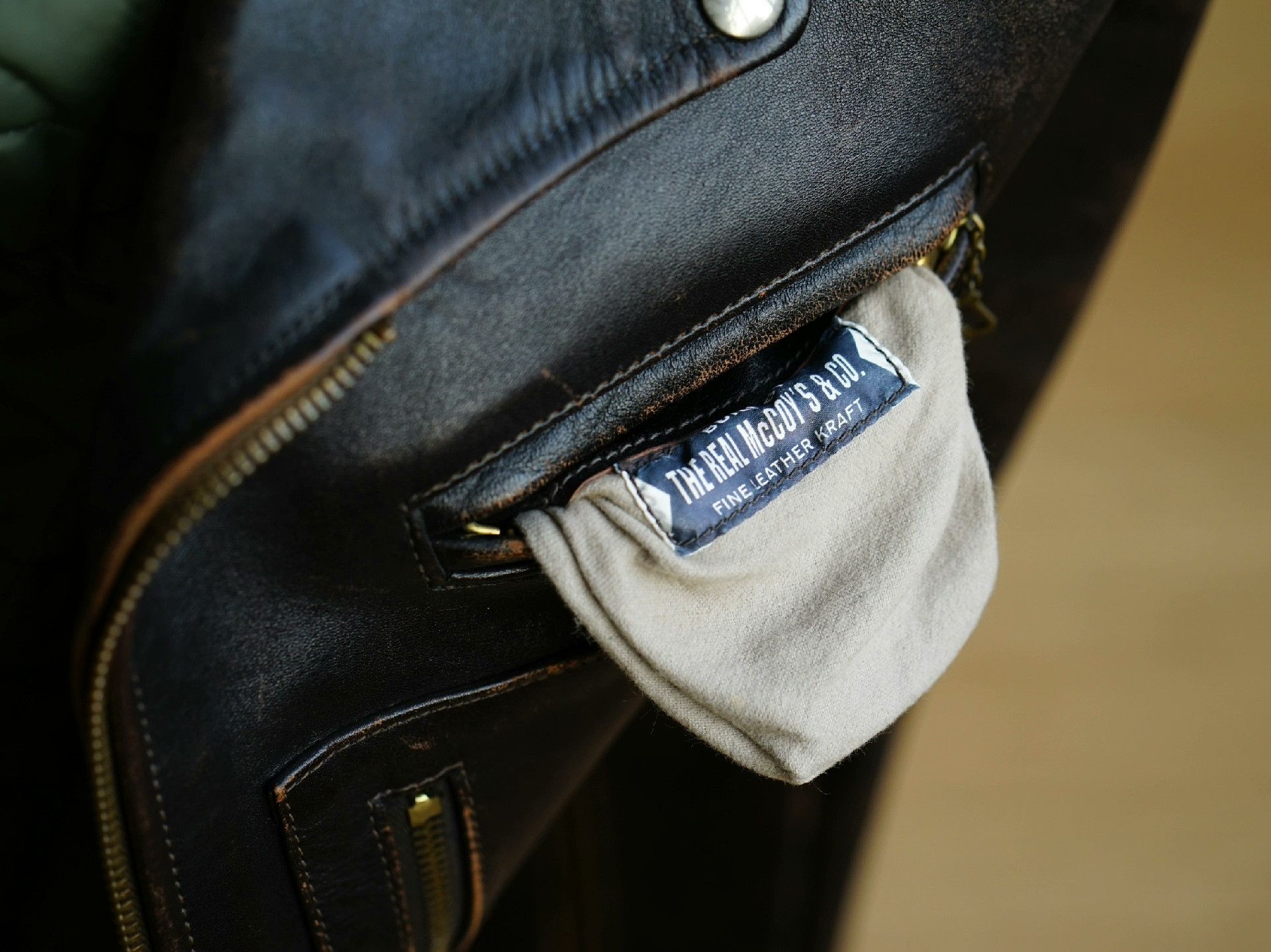The Real McCoy's the real mccoys buco j-24 leather jacket Size US S / EU 44-46 / 1 - 7 Thumbnail