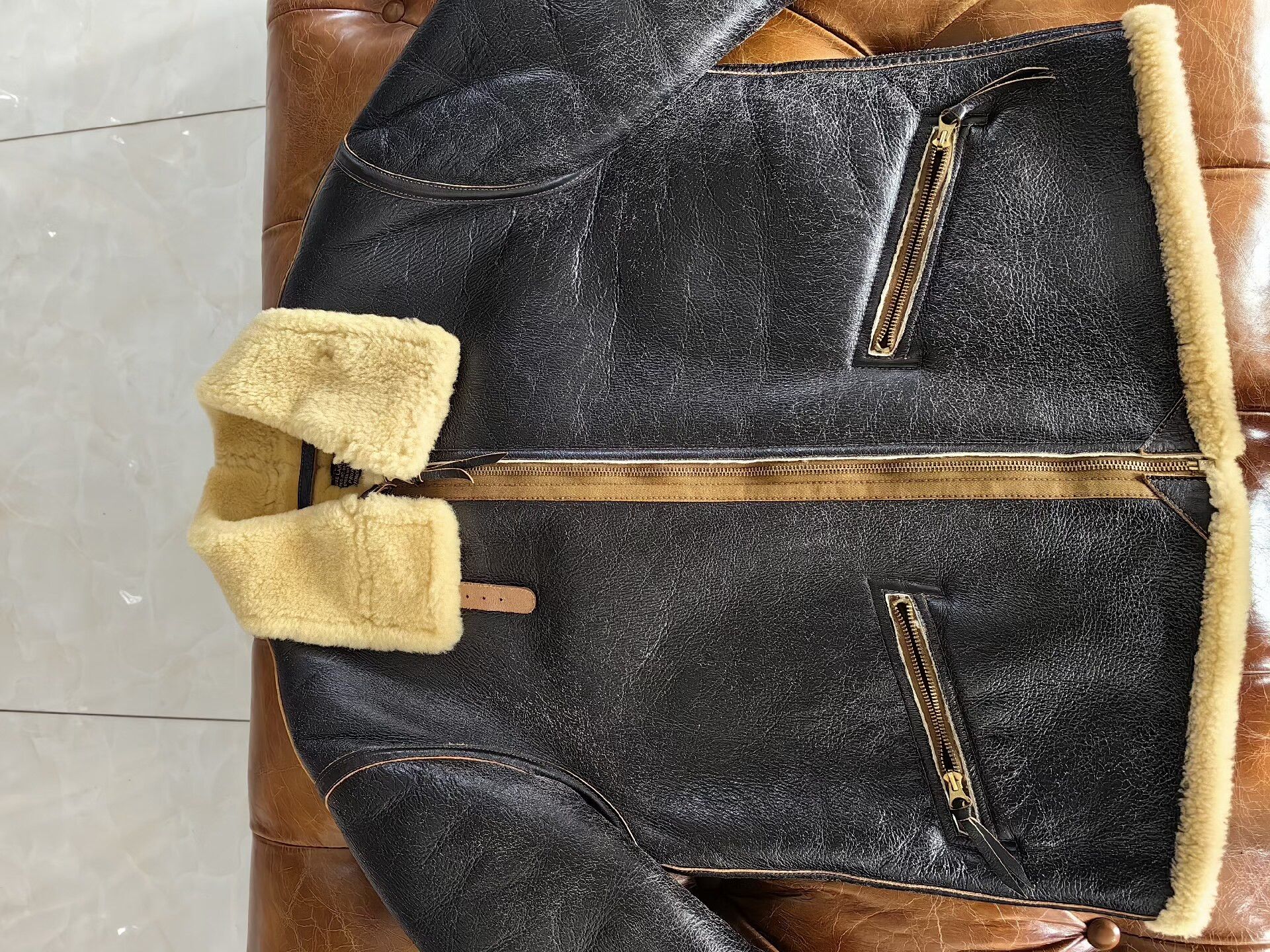 The Real McCoy's classic the real mccoy's d-1 pilot jacket Size US M / EU 48-50 / 2 - 2 Thumbnail