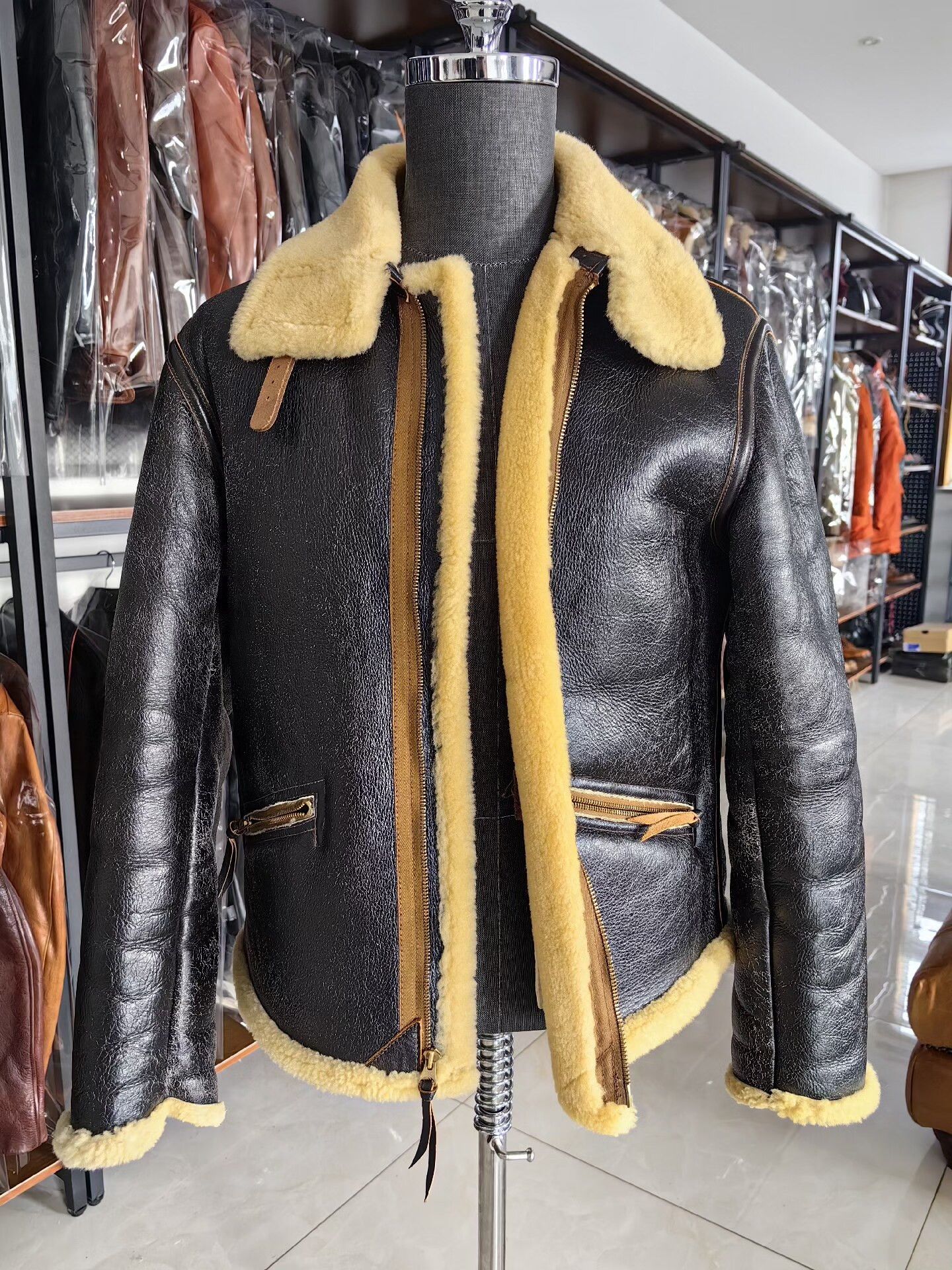 The Real McCoy's classic the real mccoy's d-1 pilot jacket Size US M / EU 48-50 / 2 - 4 Thumbnail