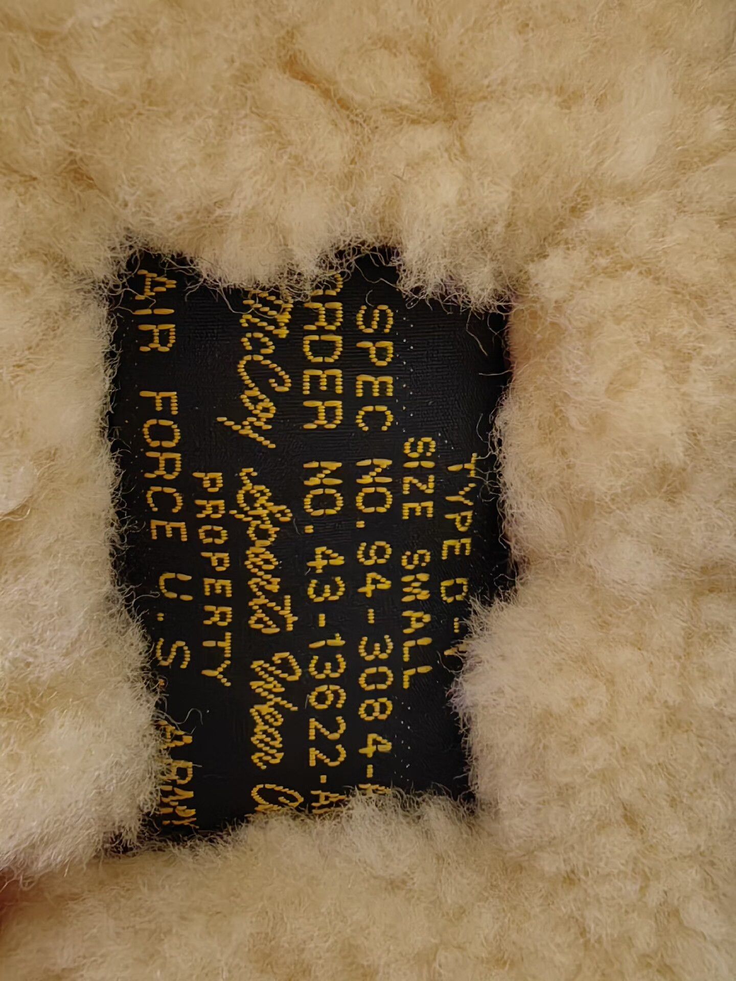 The Real McCoy's real mccoys D1 flight jacket sheepskin Size US S / EU 44-46 / 1 - 8 Thumbnail