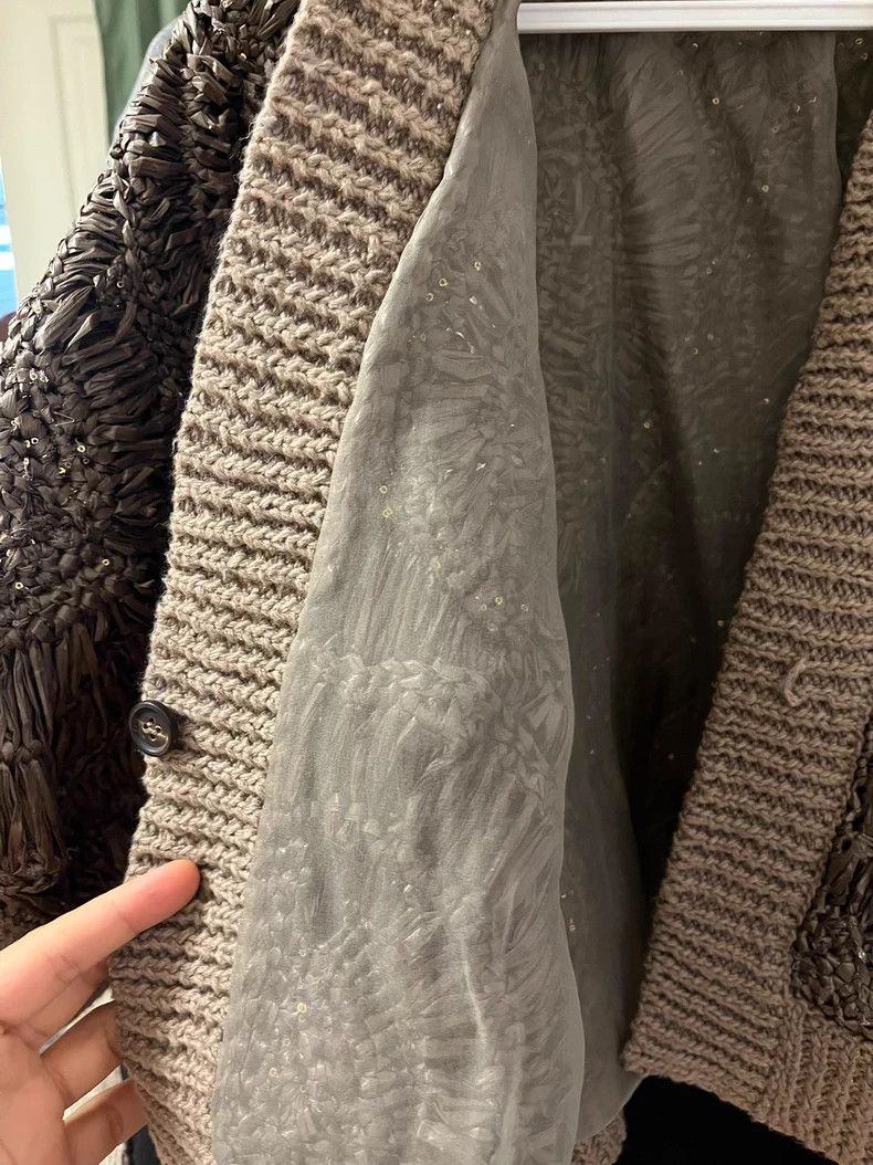 Brunello Cucinelli Brunello Cucinelli Opera Knit Cardigan Size US L / EU 52-54 / 3 - 4 Thumbnail