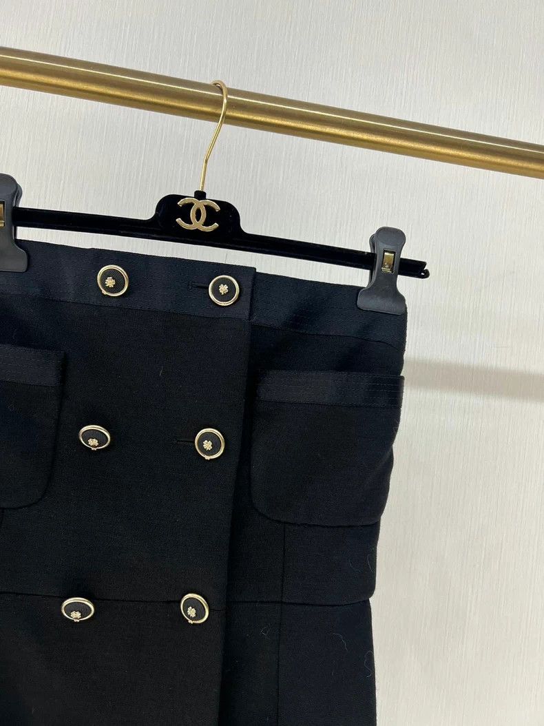 Chanel Chanel 20A Strapless Black Dress Size US S / EU 44-46 / 1 - 2 Thumbnail