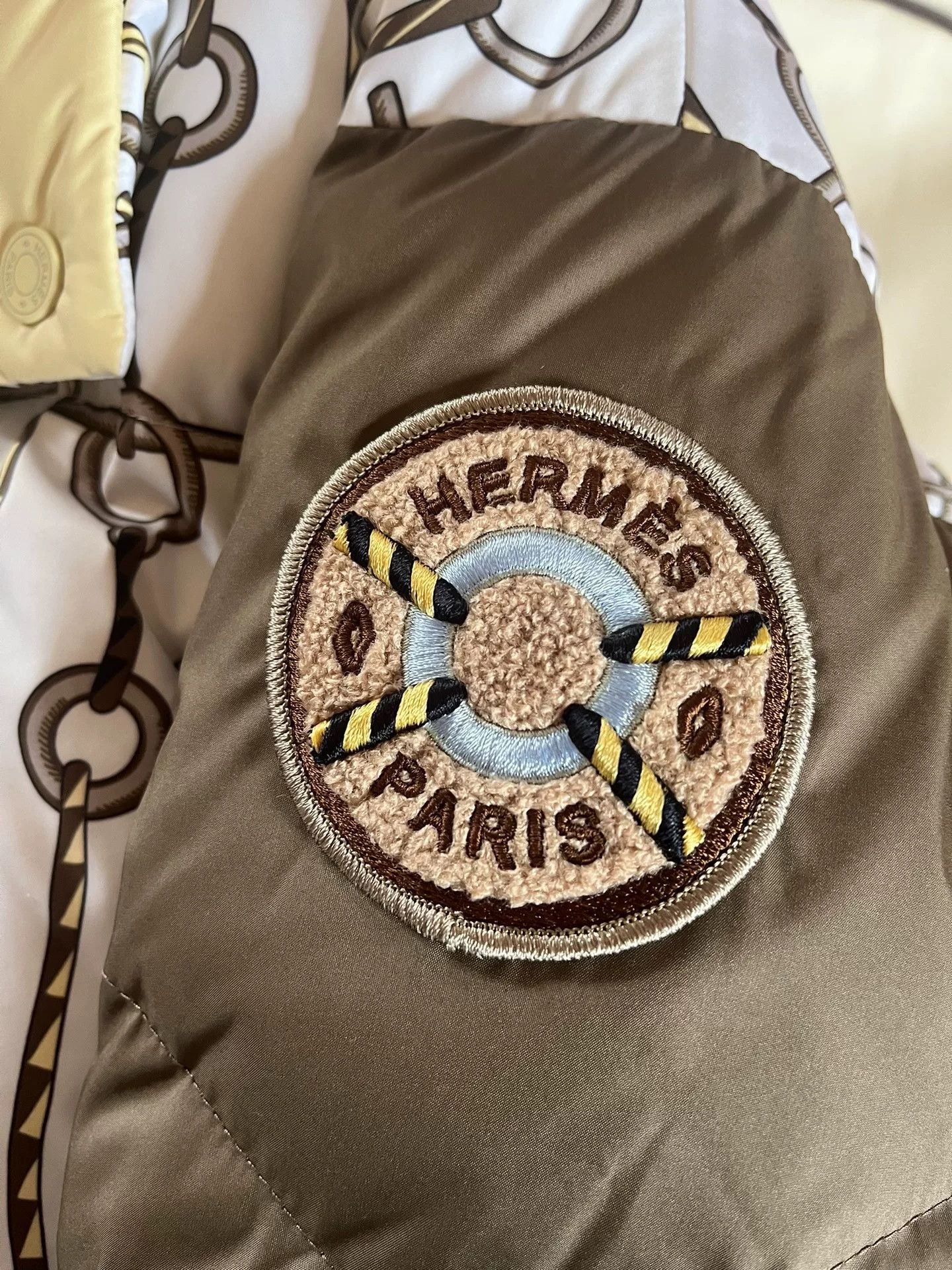 Hermes Hermes Reversible Short Down Jacket Size US XS / EU 42 / 0 - 3 Thumbnail