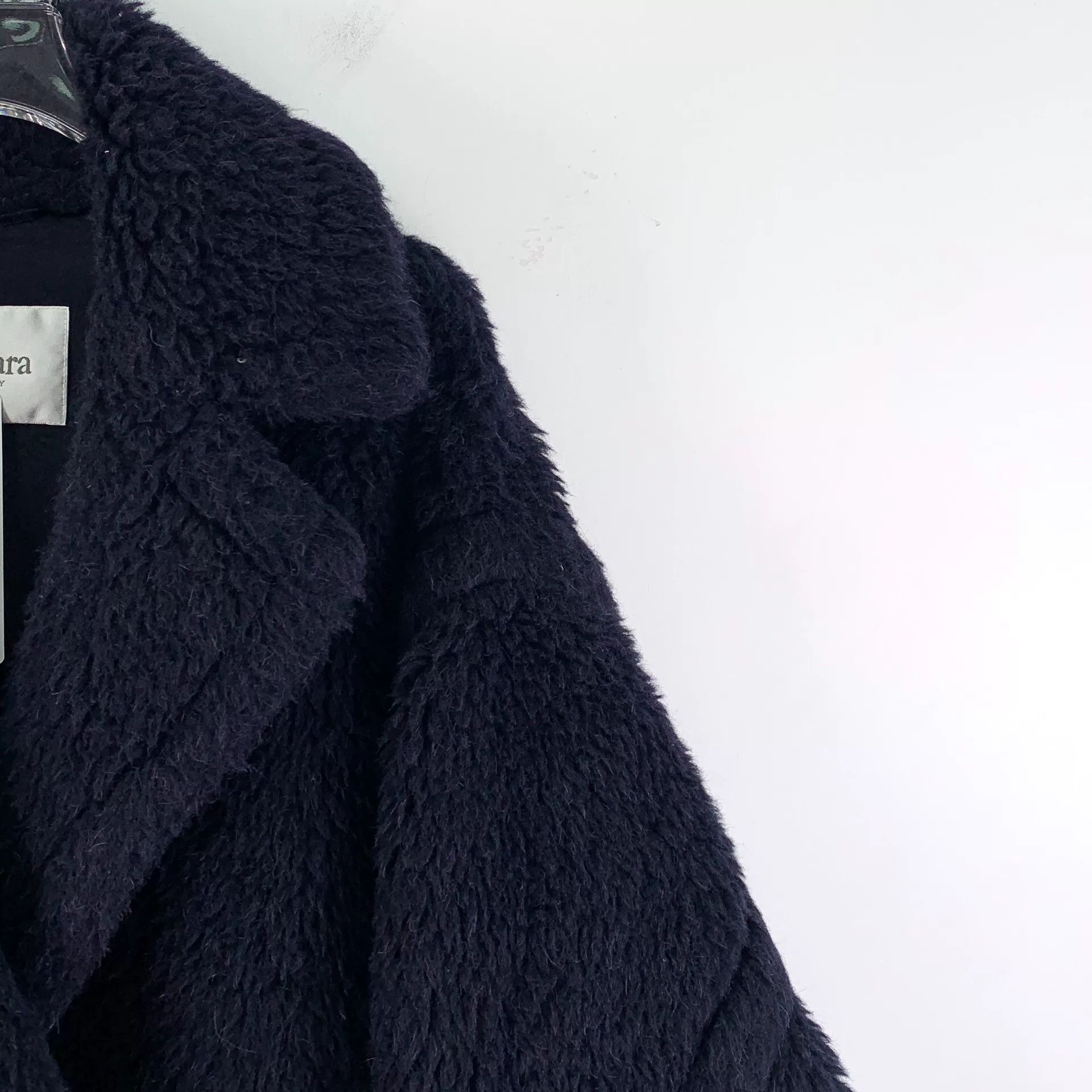 Max Mara maxmara teddy navy double-breasted coat Size US S / EU 44-46 / 1 - 3 Thumbnail