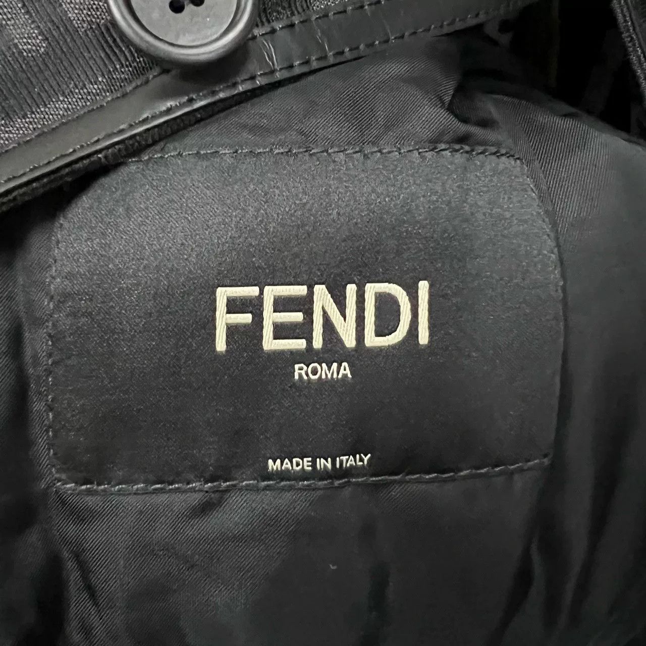 Fendi FENDI FF Monogram Stand Collar Jacket Size US L / EU 52-54 / 3 - 5 Thumbnail