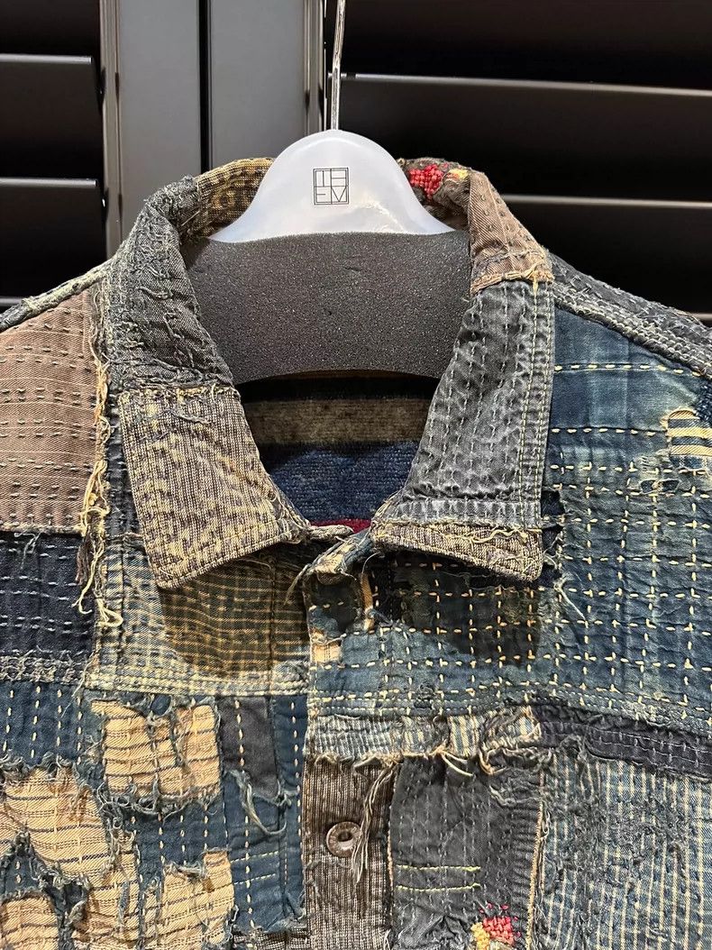 Kapital Kapital Boro Denim Ripped Jacket Size US S / EU 44-46 / 1 - 7 Thumbnail