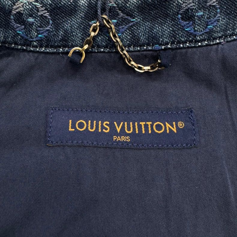Louis Vuitton Louis Vuitton Gradient Monogram Denim Shirt Size US L / EU 52-54 / 3 - 2 Thumbnail