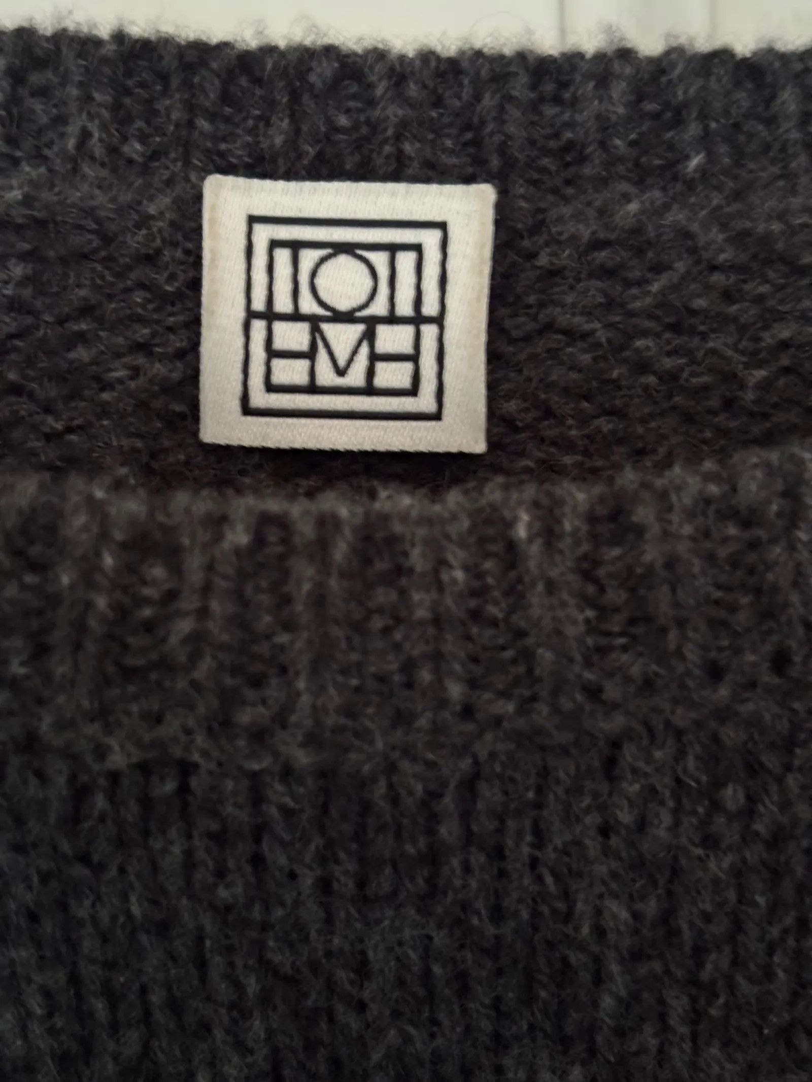 Toteme Toteme Curved Wool Cashmere Knit Sweater Size XXS / US 00 / IT 34 - 3 Thumbnail