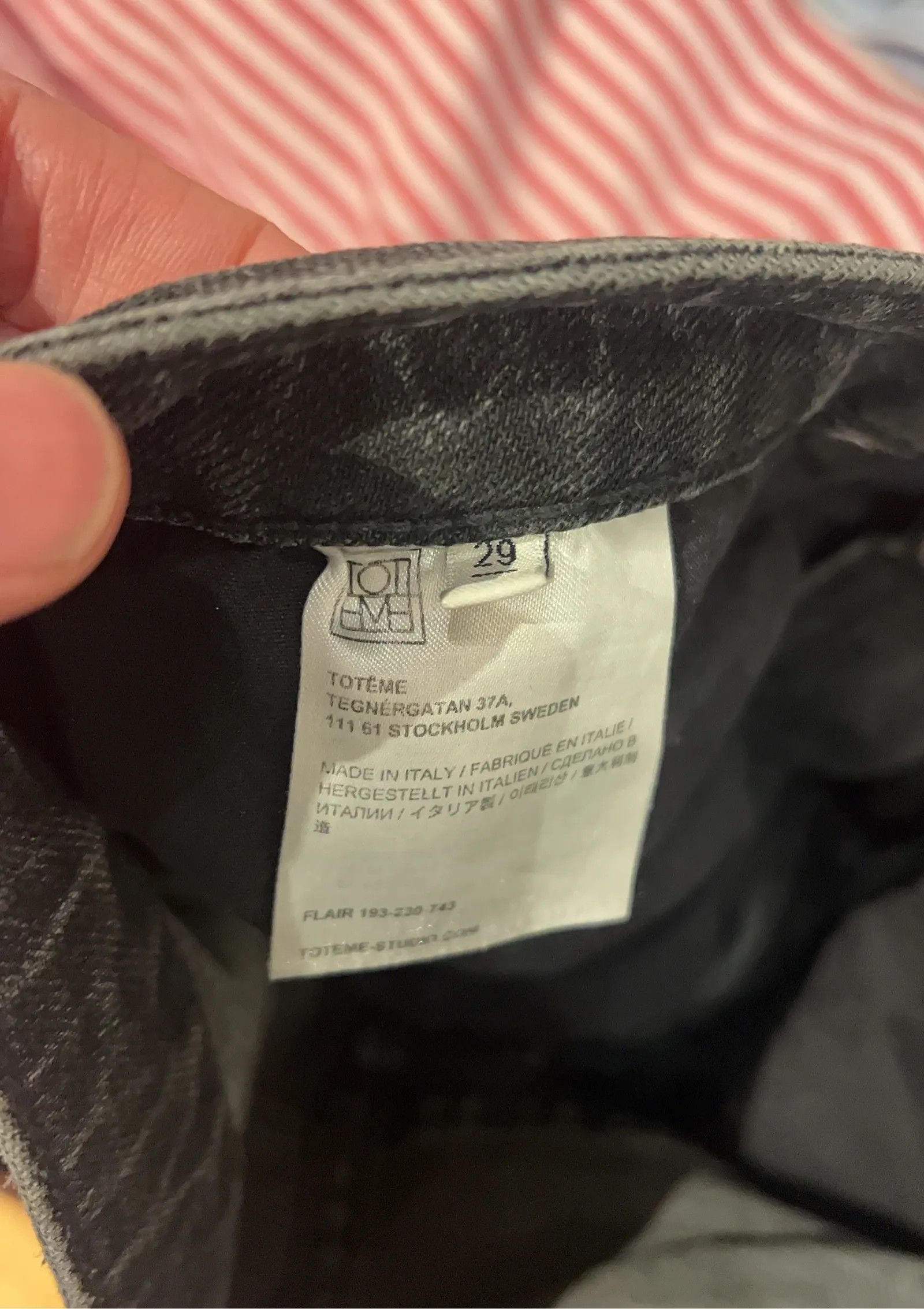 Toteme Toteme Flair Jeans Size 29" - 3 Thumbnail