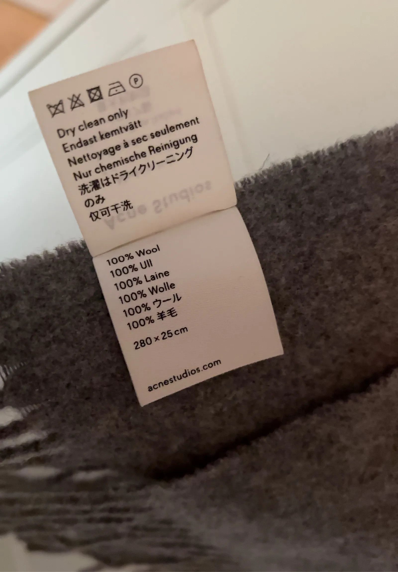 Acne Studios Acne Studios Scarf Size ONE SIZE - 4 Thumbnail