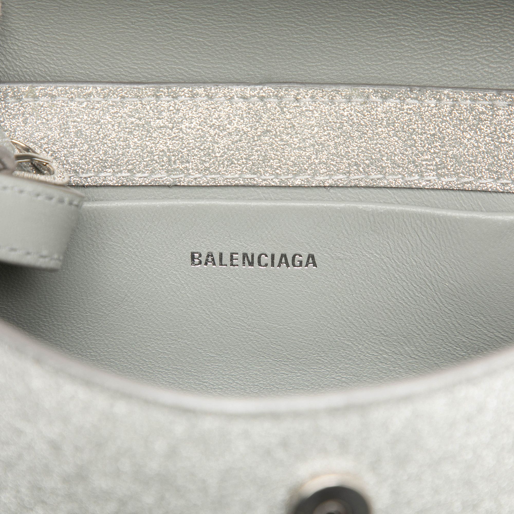 Balenciaga Balenciaga Small Glitter Fabric XX Flap Size ONE SIZE - 5 Thumbnail