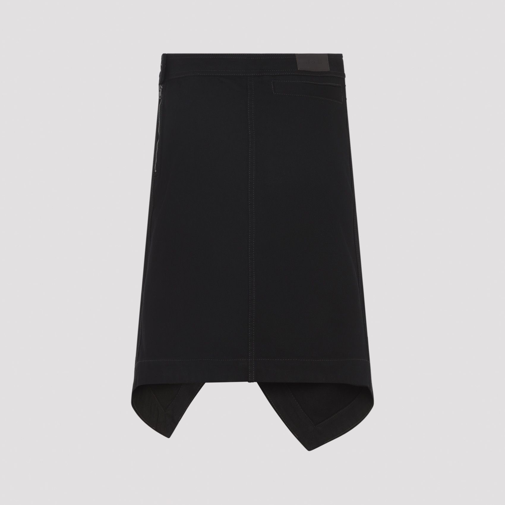 Lemaire Lemaire Asymmetric Midi Skirt Size 27" / US 4 / IT 40 - 2 Thumbnail