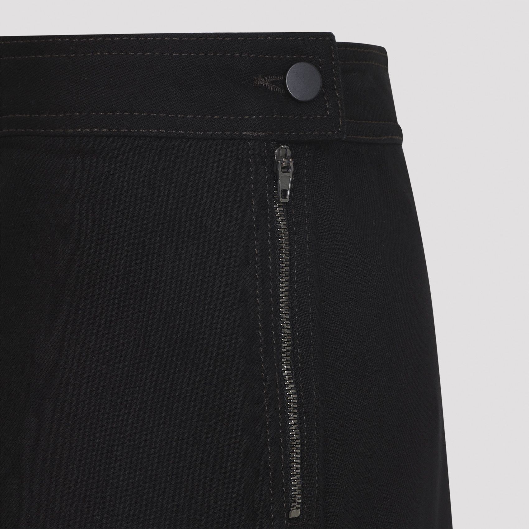 Lemaire Lemaire Asymmetric Midi Skirt Size 27" / US 4 / IT 40 - 3 Thumbnail