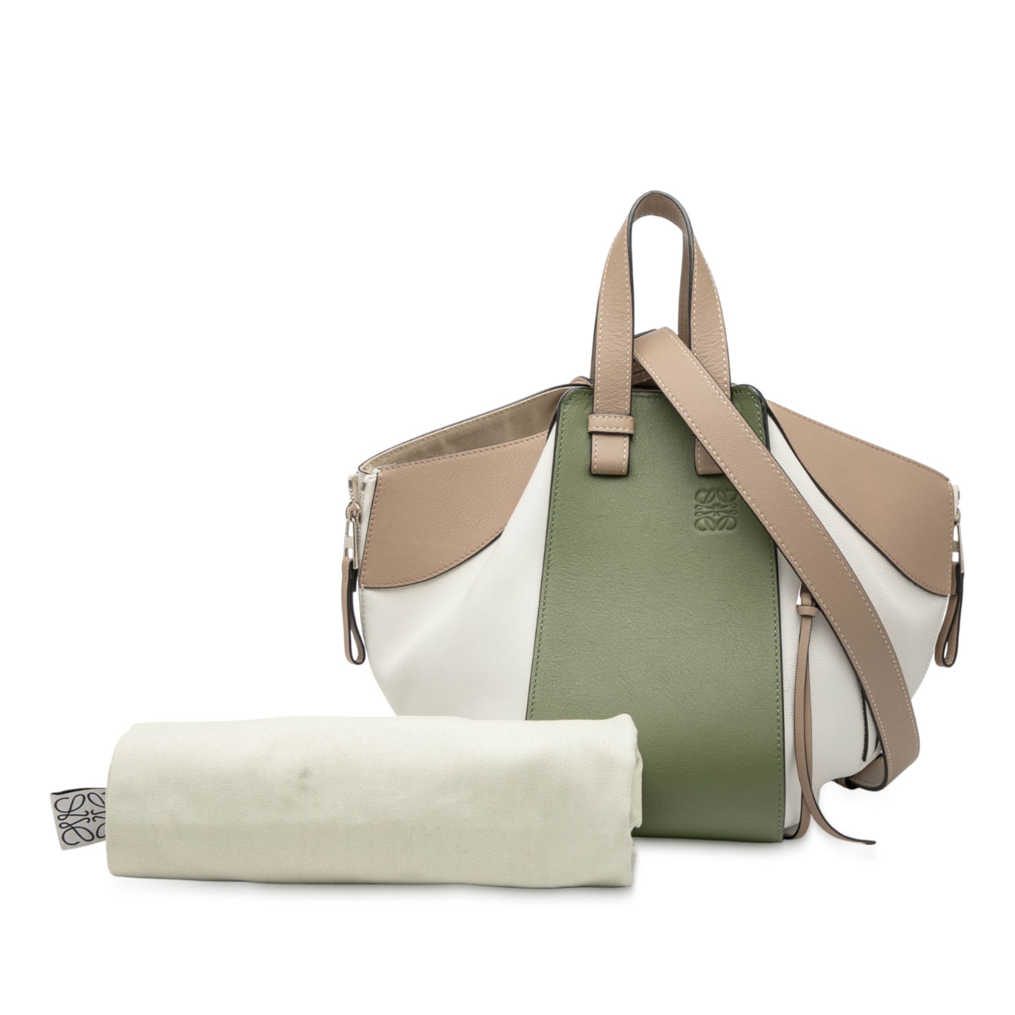 Loewe LOEWE Small Tricolor Soft Grained Calfskin Hammock Bag Size ONE SIZE - 8 Thumbnail