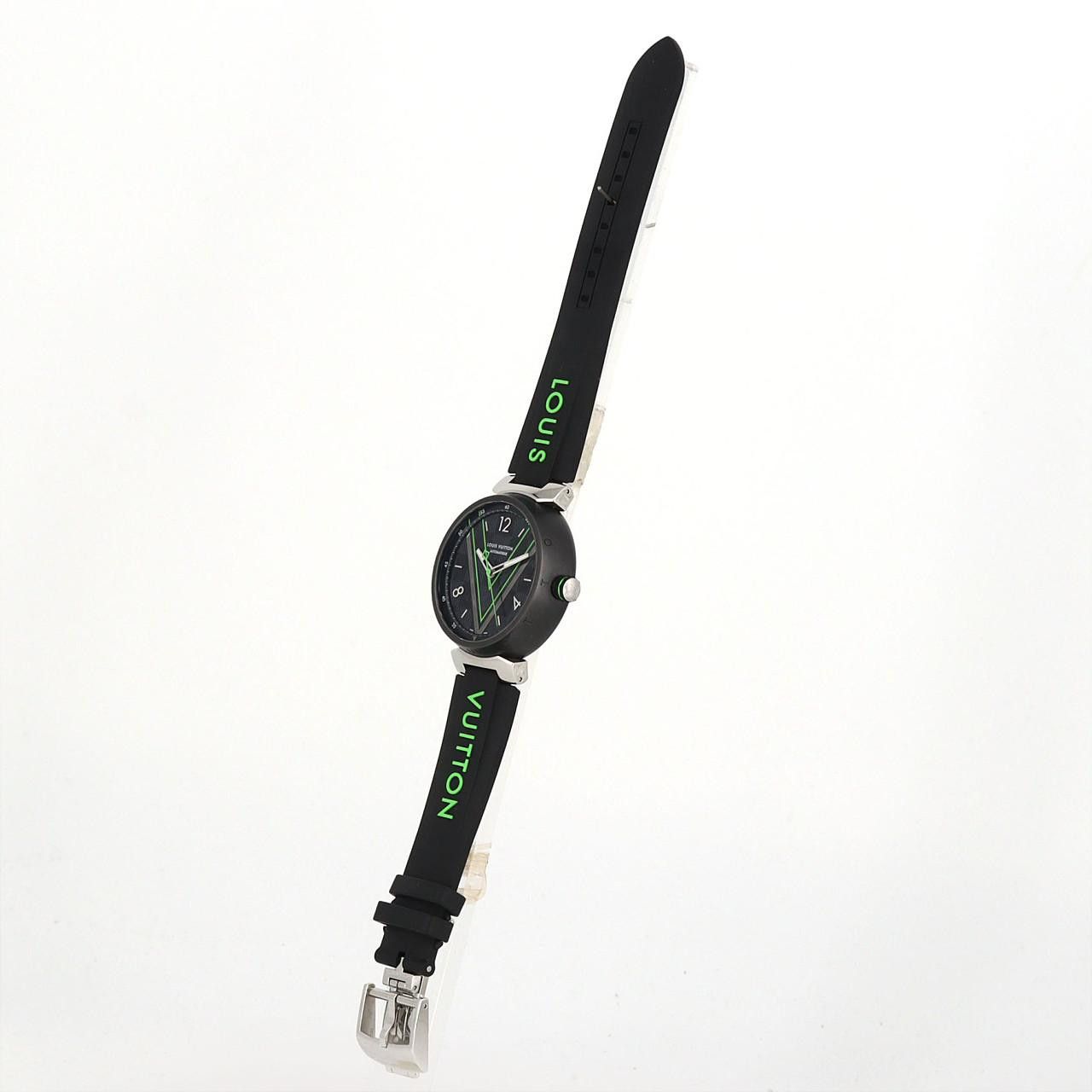 Louis Vuitton Louis Vuitton Louis Vuitton Tambour Stainless Steel Automatic Metal Automatic QA131Z DUTY FREE for USA Size ONE SIZE - 2 Thumbnail